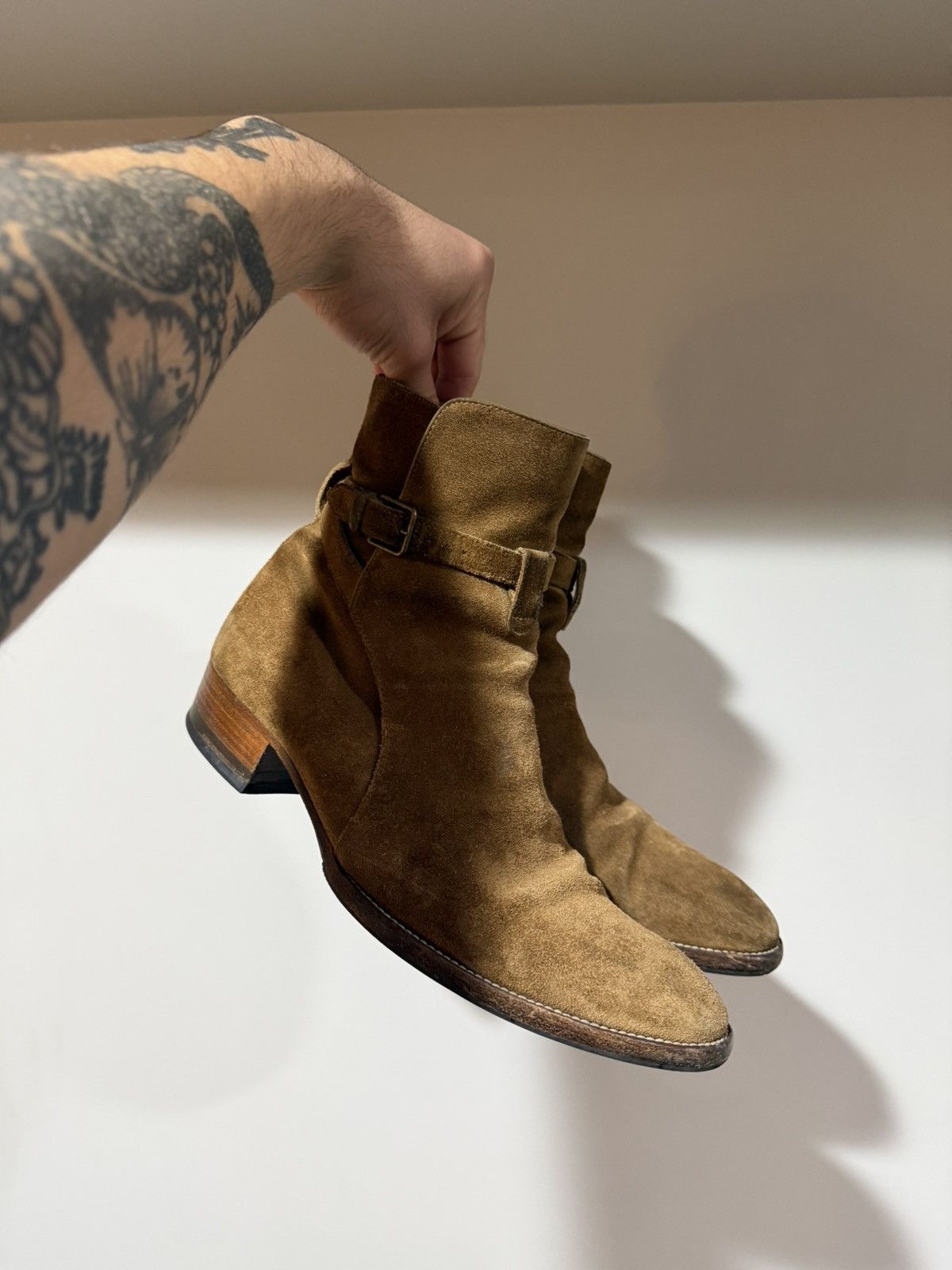 Saint Laurent Paris Saint Laurent Jodhpur Boots Size US 6.5 / EU 39-40 - 2 Thumbnail