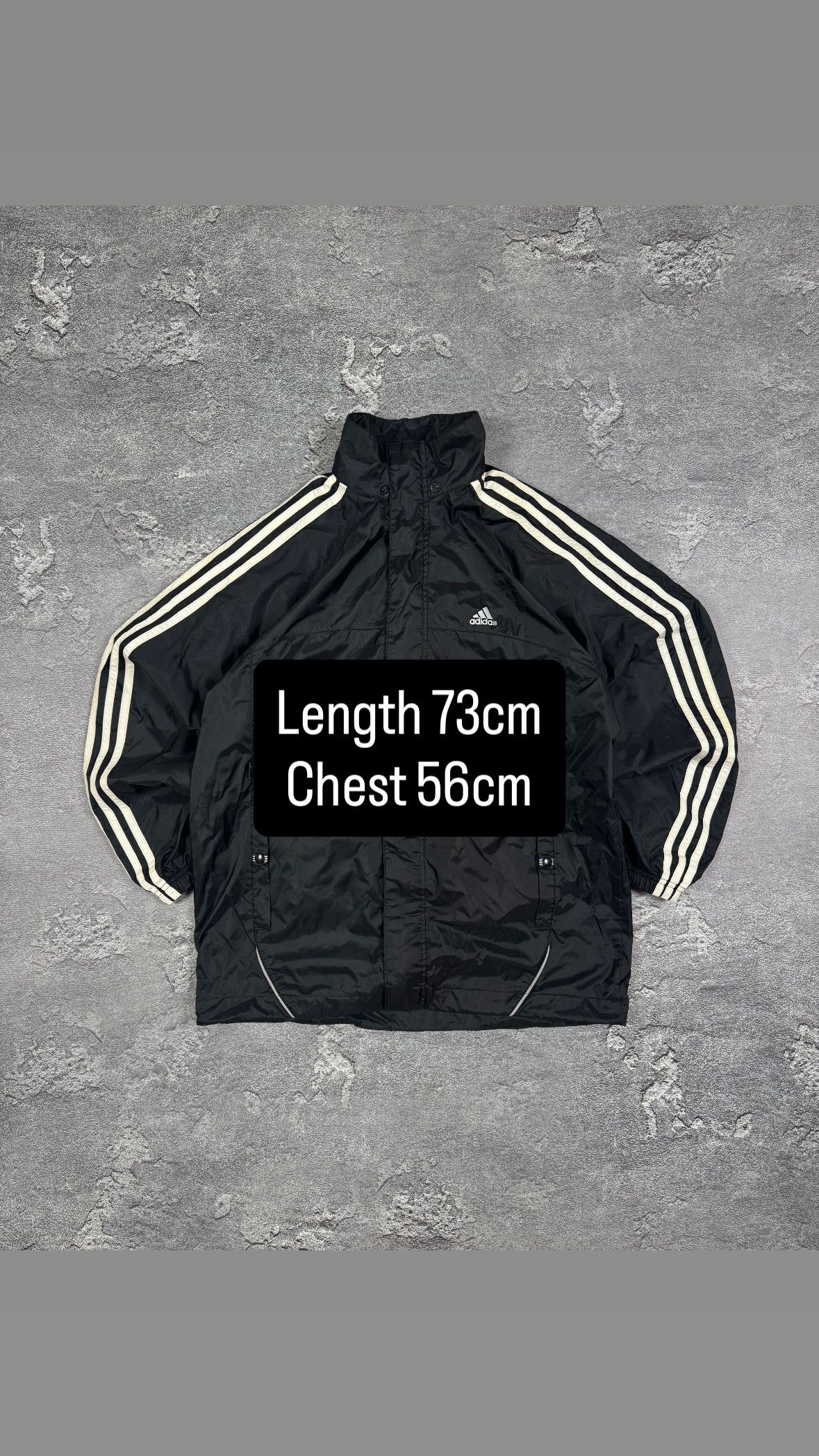 Adidas VTG 2000s Adidas Nylon 3 Stripes Jacket Size M Streetwear Size US M / EU 48-50 / 2 - 2 Thumbnail