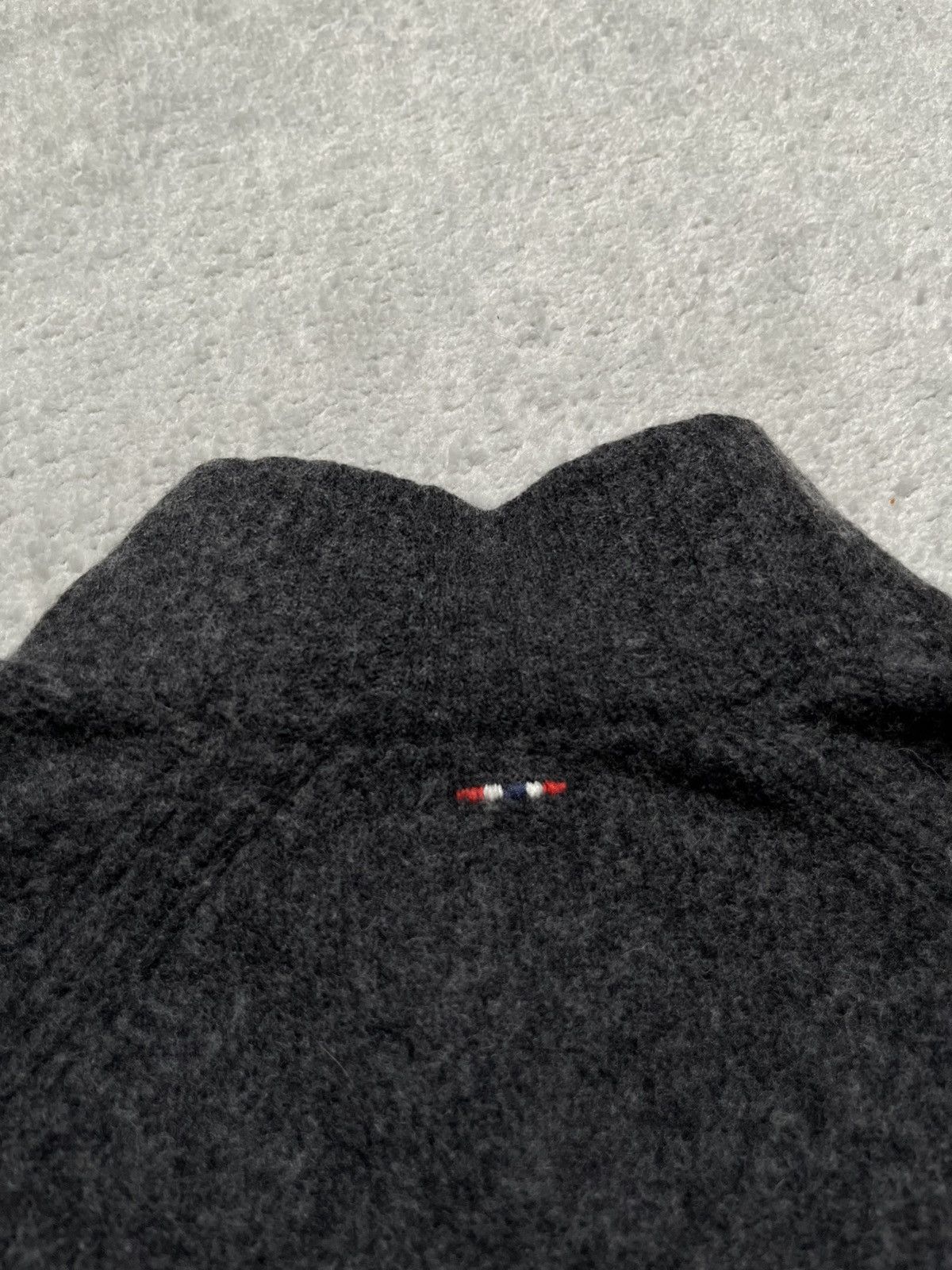 Napapijri Vintage Grey Basic Knit Sweater Zip Napapijri Outdoor Size US M / EU 48-50 / 2 - 5 Thumbnail