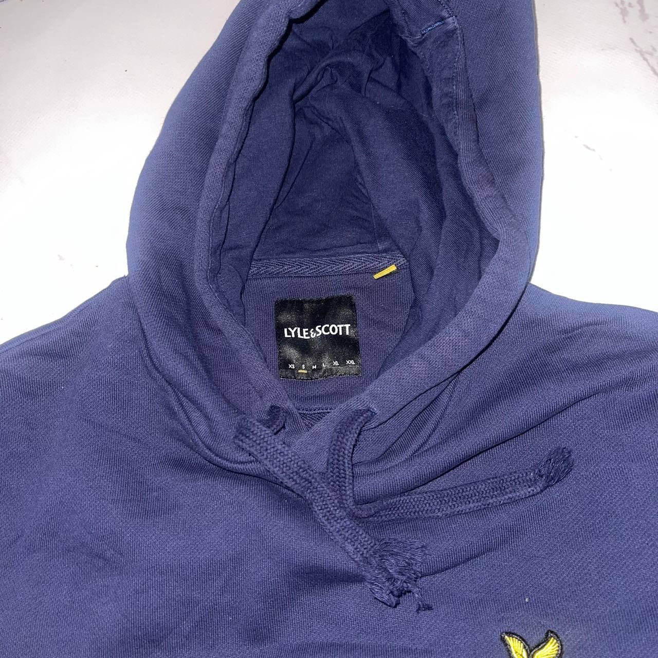 Lyle & Scott Lyle & Scott navy blue hoodie size s small logo Size US S / EU 44-46 / 1 - 14 Thumbnail