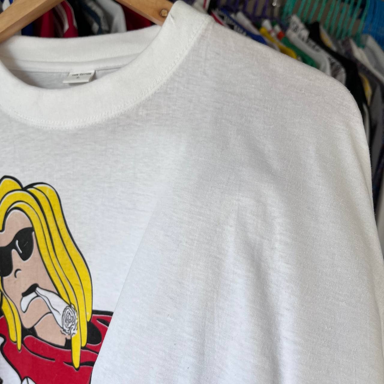Vintage Vintage 1994 Rap Y2K Streetwear Hippie Glock Tshirt Size L Size US L / EU 52-54 / 3 - 8 Thumbnail