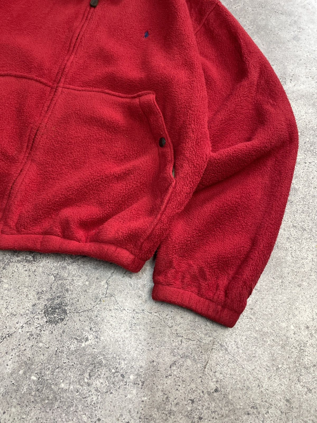 Vintage Polo Ralph Lauren Teddy Fleece Bombers Jacket 90s