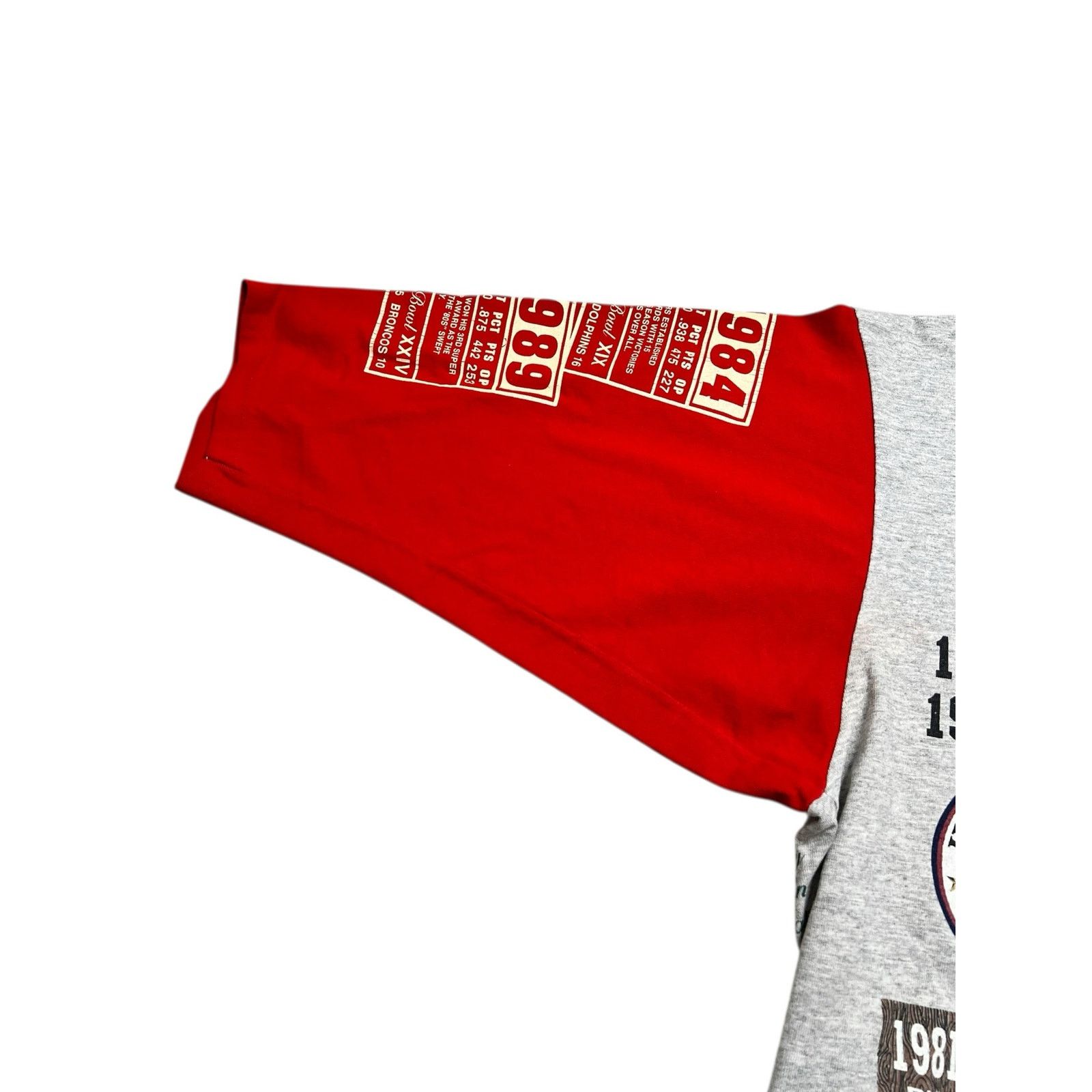 Vintage Vintage 1993 Long Gone NFL San Francisco 49ers Large USA Size US L / EU 52-54 / 3 - 10 Thumbnail