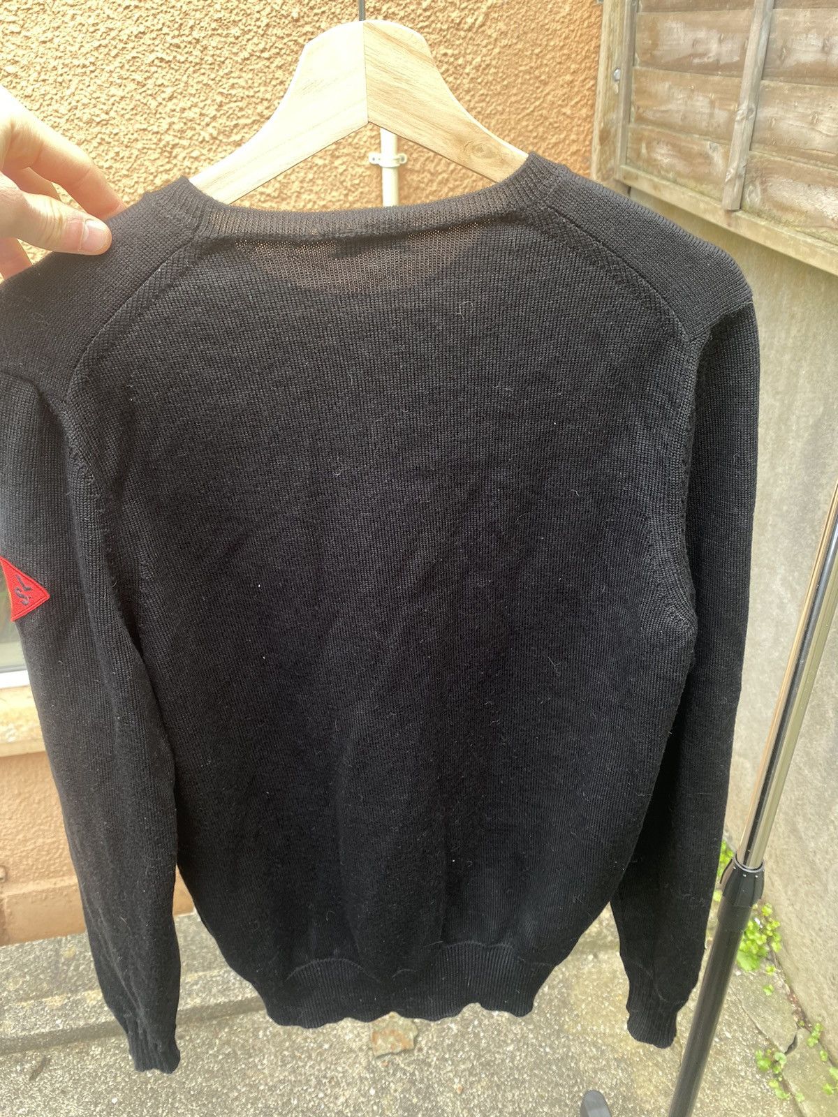 Saint Laurent Paris Saint Laurent Love Patch Wool Sweater Size US S / EU 44-46 / 1 - 2 Thumbnail