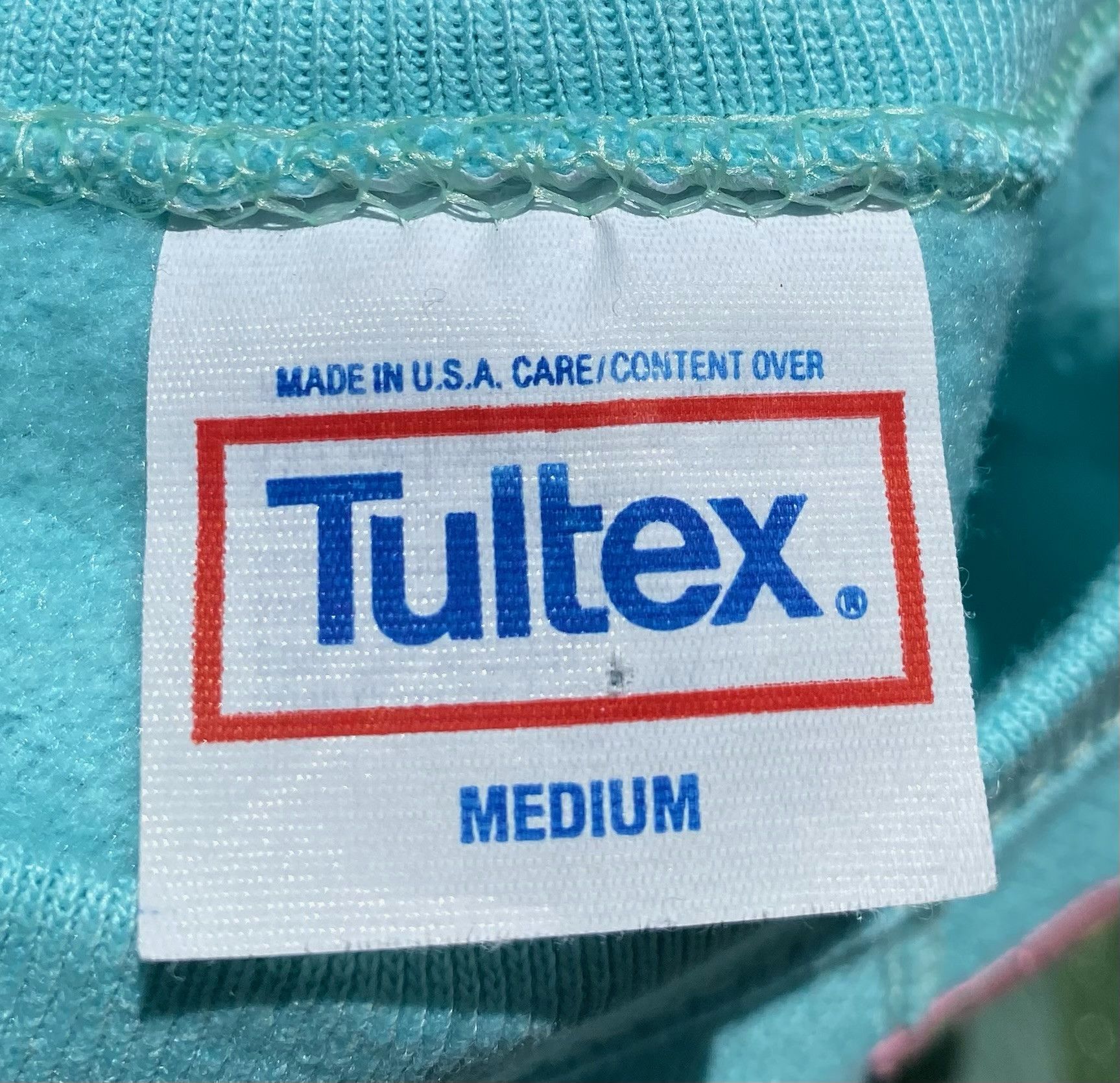 Tultex 80s Easter Bunnies Butterflies Handmade Sweatshirt Medium Size M / US 6-8 / IT 42-44 - 6 Thumbnail