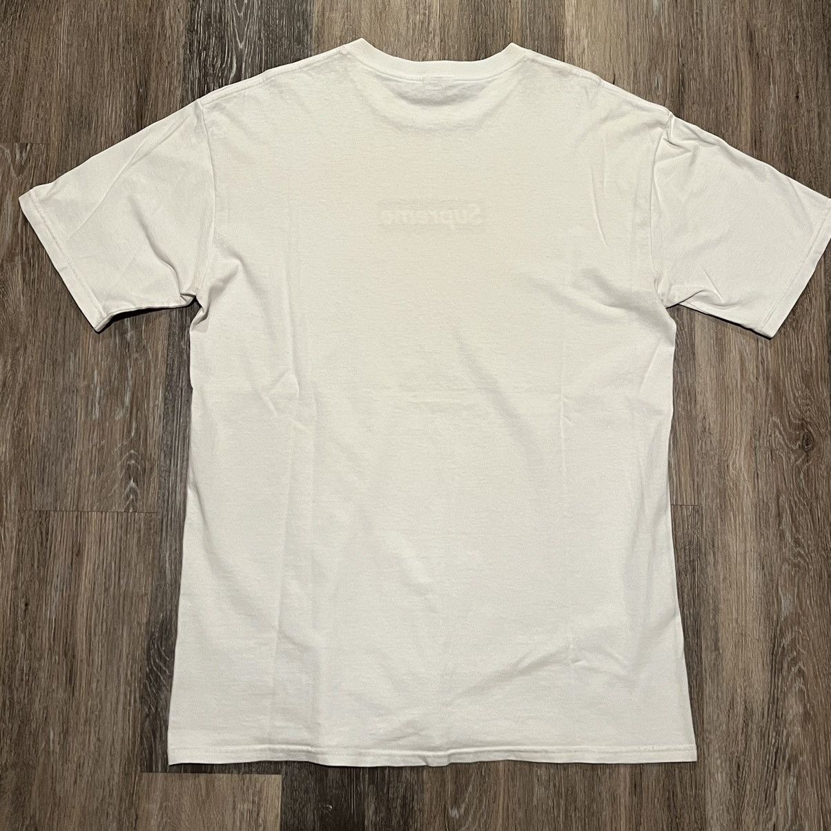 Supreme Navy Box logo Tee navy on white Bogo t shirt