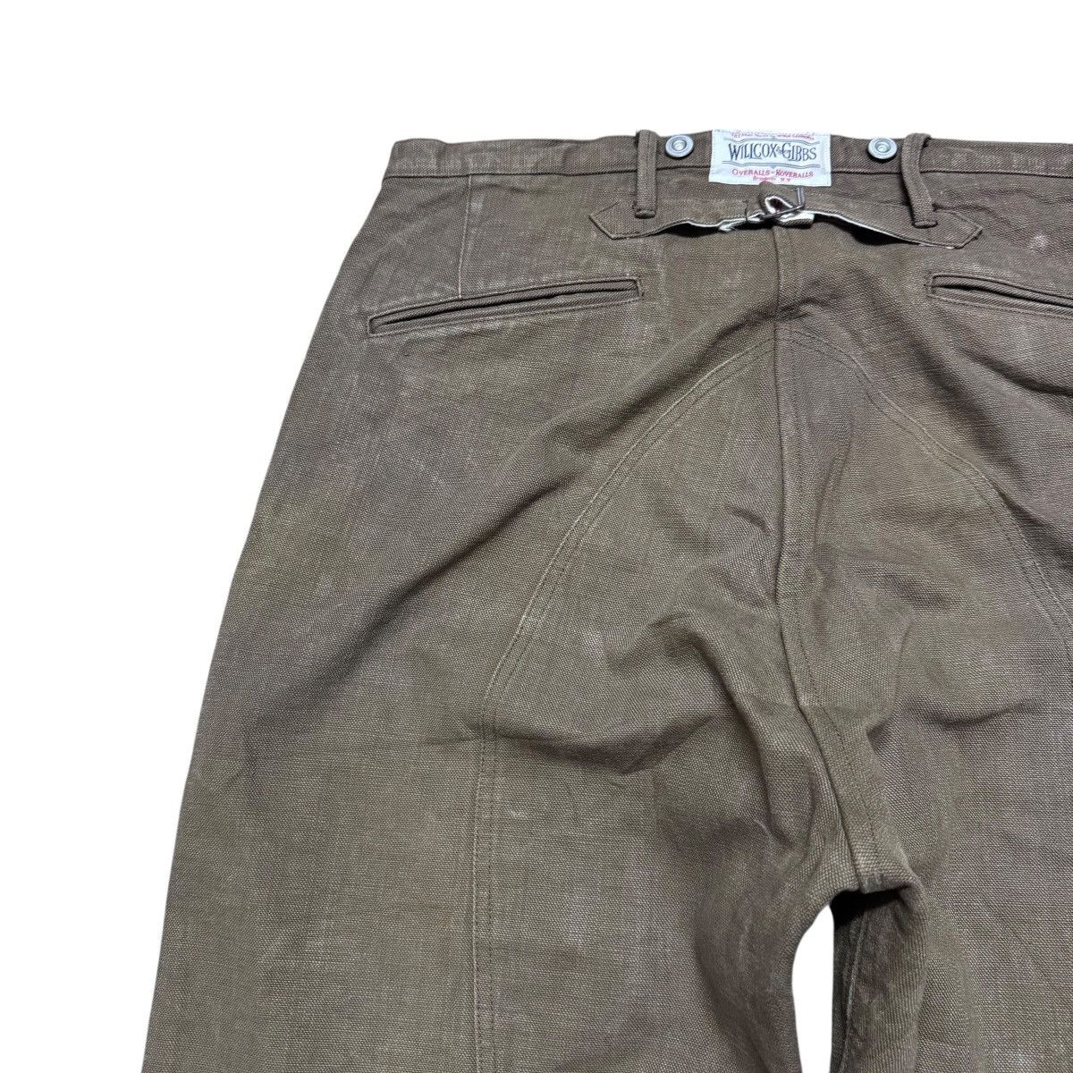 Vintage Willcox & Gibbs Duck Canvas Work Pants Size US 34 / EU 50 - 11 Thumbnail