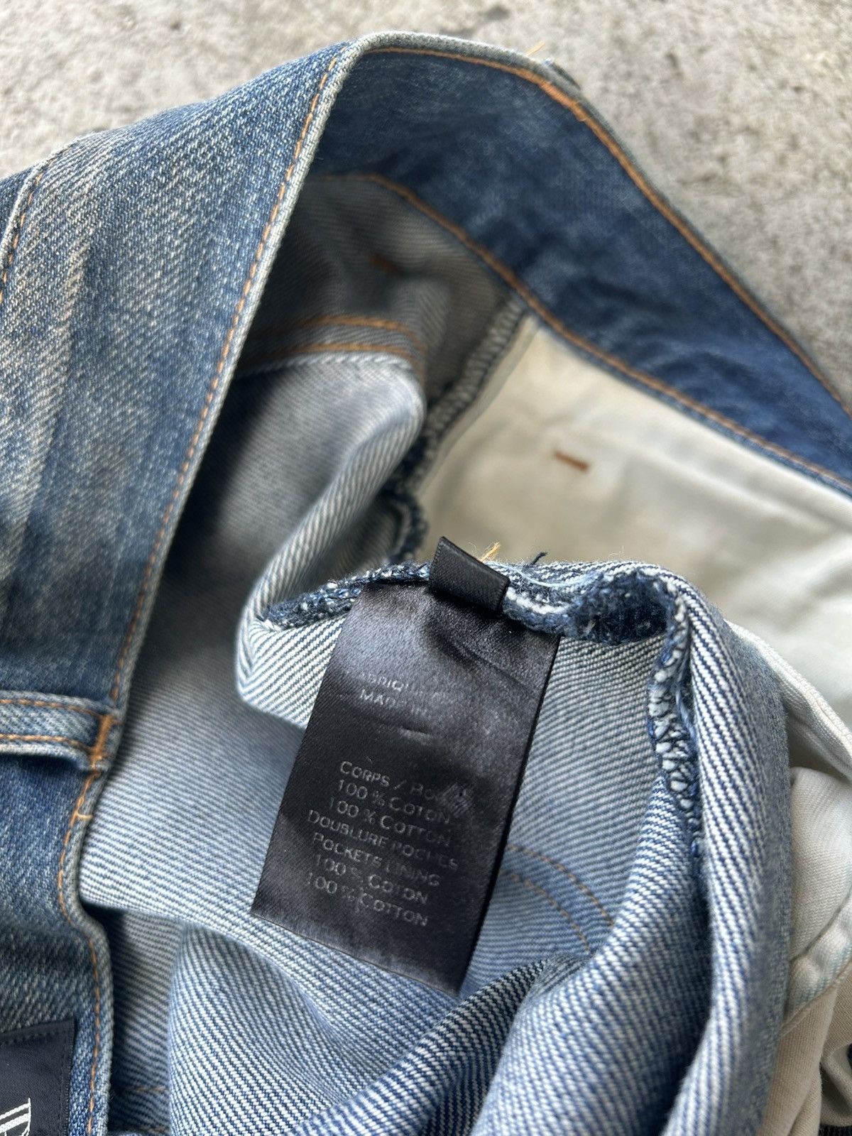 Balmain Balmain Homme SS13 Dirty Wash Jeans Size US 34 / EU 50 - 7 Thumbnail