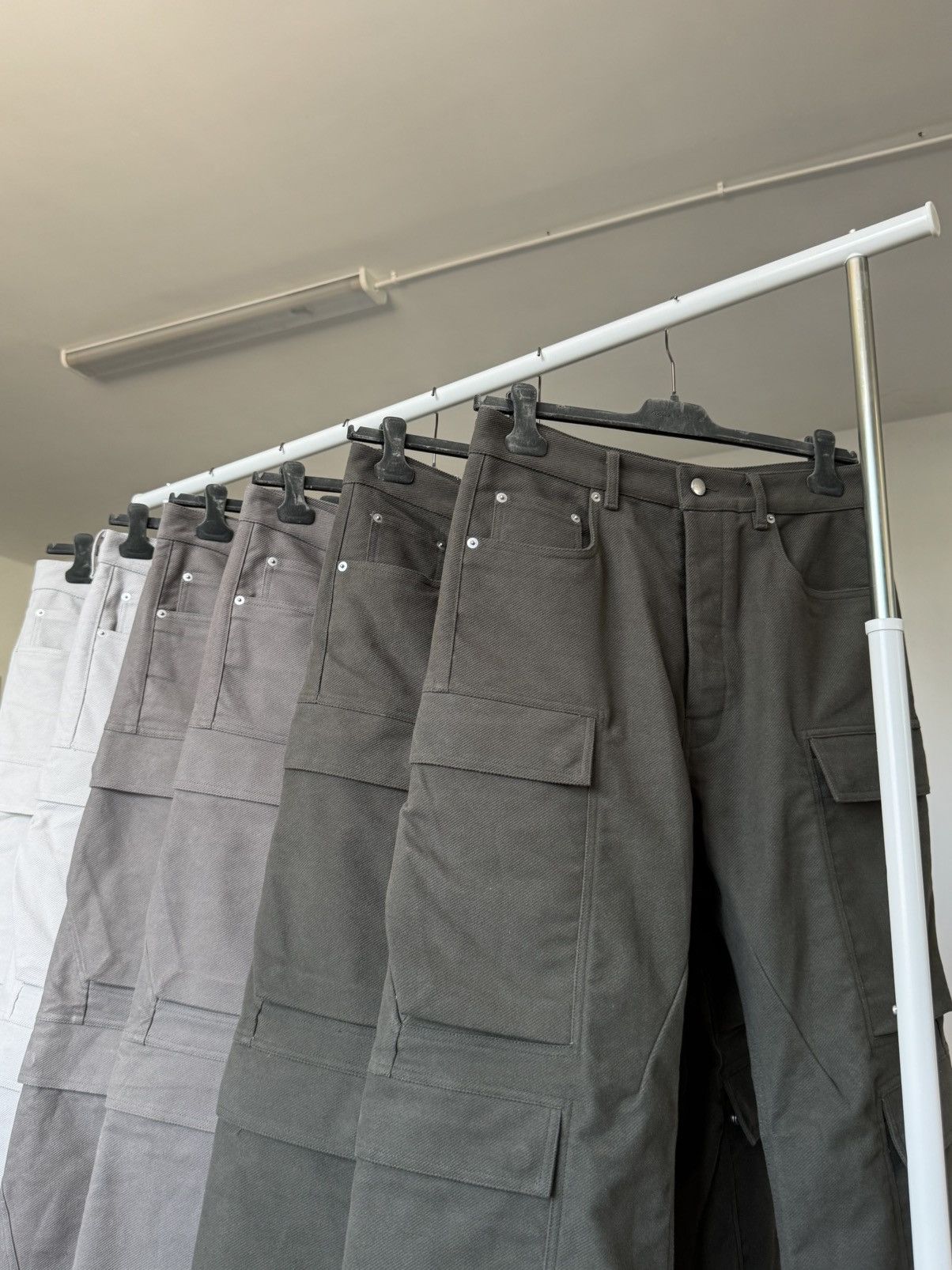 Rick Owens Rick Owens FW25 Double Cargo Pants Size US 30 / EU 46 - 5 Thumbnail