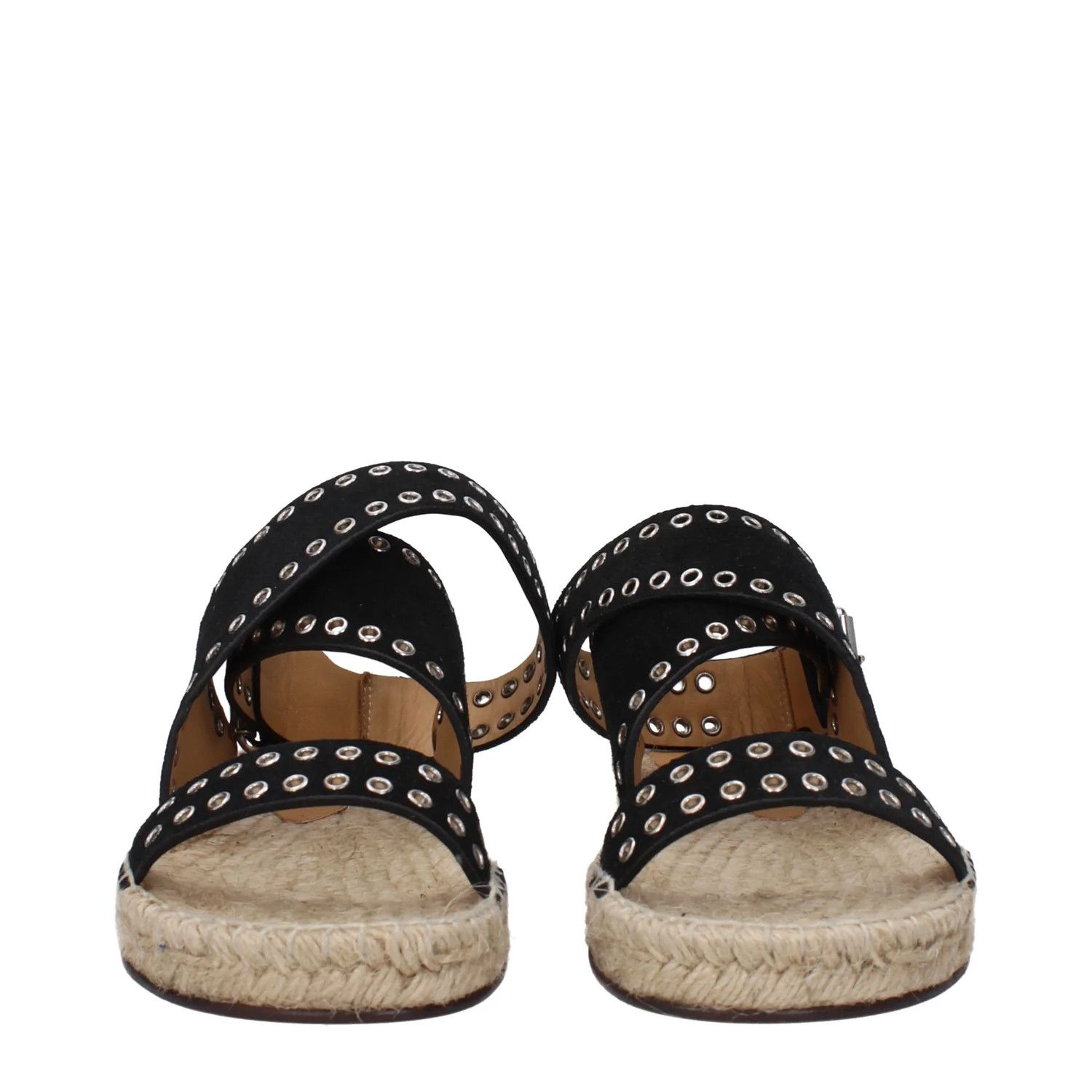 Isabel Marant ob1o1e1124 Suede Sandals in Black Size US 8 / IT 38 - 3 Thumbnail