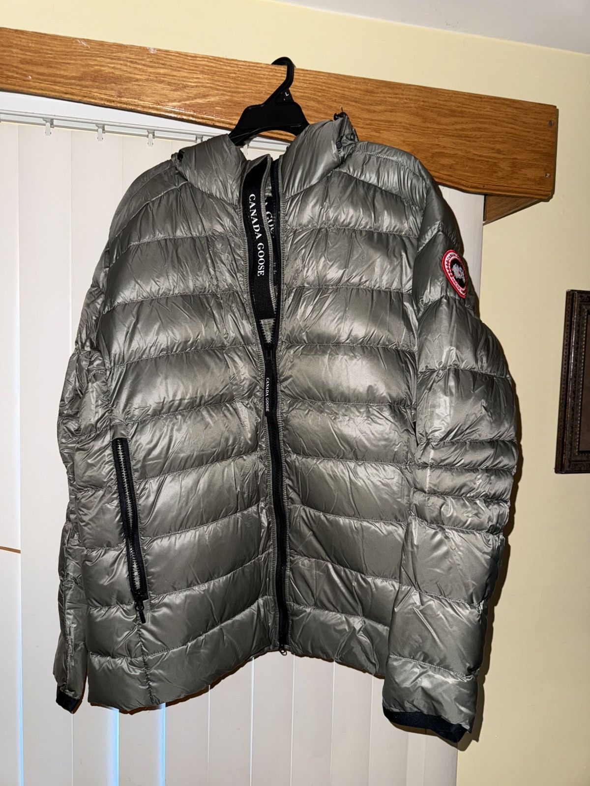 Canada Goose Crofton Hoodie Sagebrush Shiny Material Size US XXL / EU 58 / 5 - 7 Thumbnail