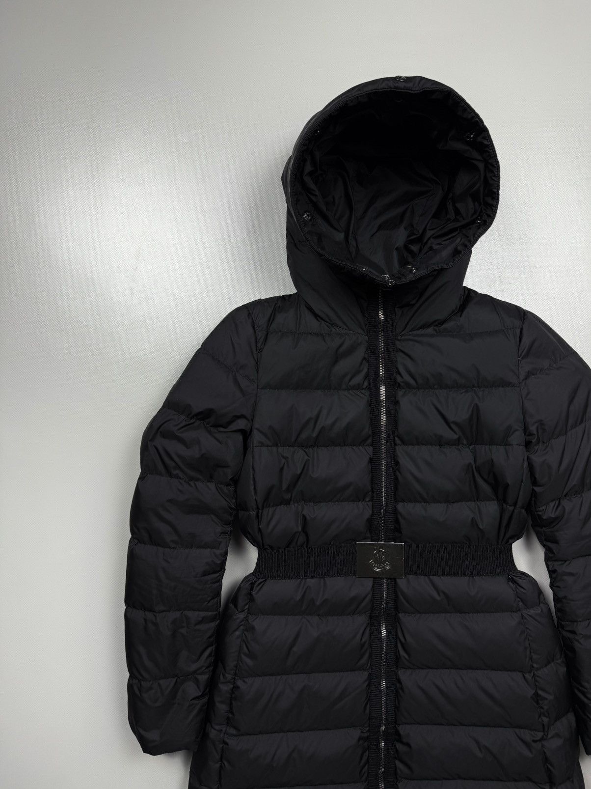 Moncler Moncler Fabrefox Women’s Long Down Belted Puffer Jacket Size XS / US 0-2 / IT 36-38 - 3 Thumbnail