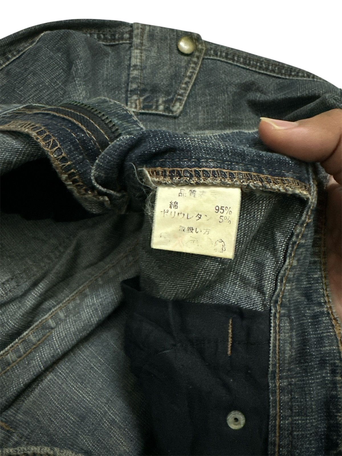 GOA 2000s Toco Toco Adjustable Button Washed Flare Lgb Goa Y2K Size US 28 / EU 44 - 6 Thumbnail