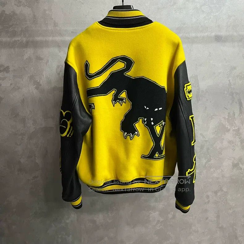 Louis Vuitton Louis Vuitton Yellow Letter Logo Embroidered Patchwork Bas Size US L / EU 52-54 / 3 - 5 Thumbnail