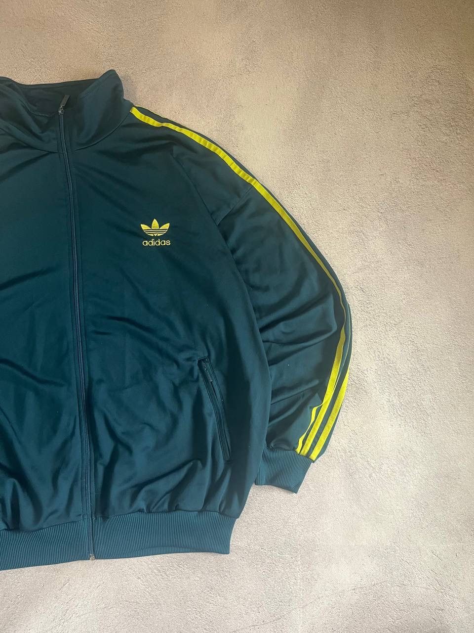Adidas × Vintage Adidas distressed futuristic sweatshirt Size US XL / EU 56 / 4 - 2 Thumbnail