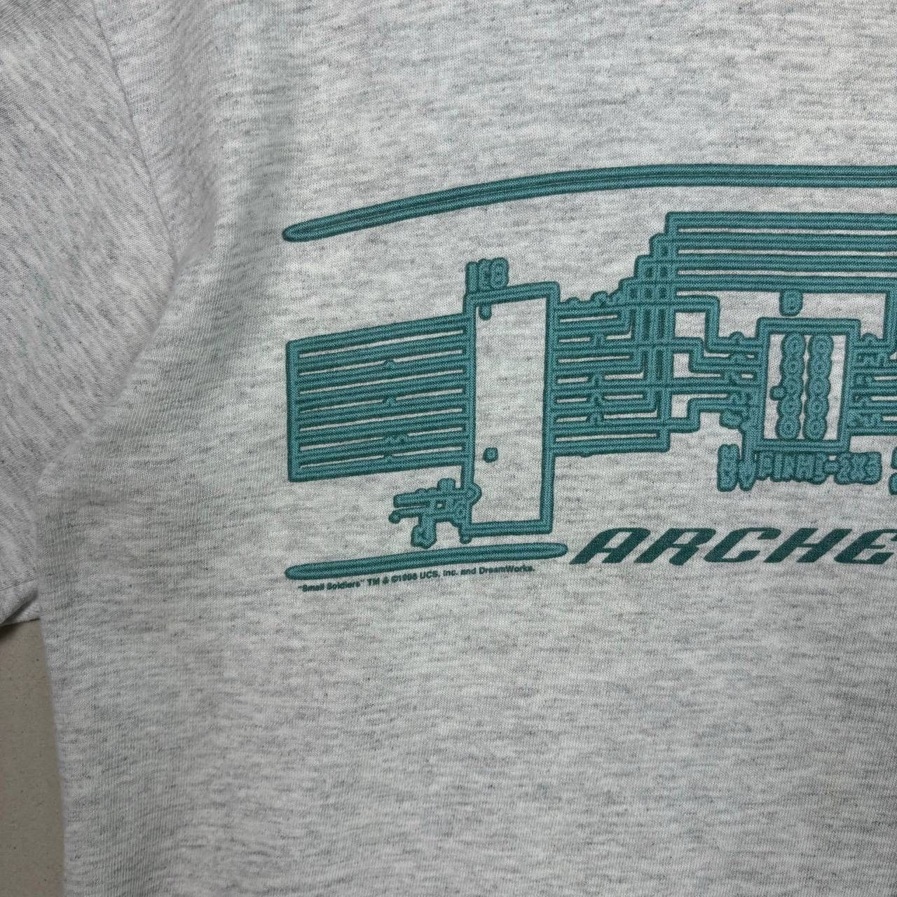 Vintage Vtg 1998 Small Soldiers Archer Movie Promo T-Shirt 90s Size US M / EU 48-50 / 2 - 4 Thumbnail