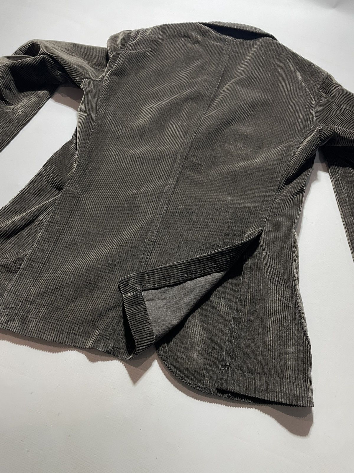 L.B.M. 1911 L.B.M. 1911 Slim Fit Corduroy Blazer Size 46S - 8 Thumbnail