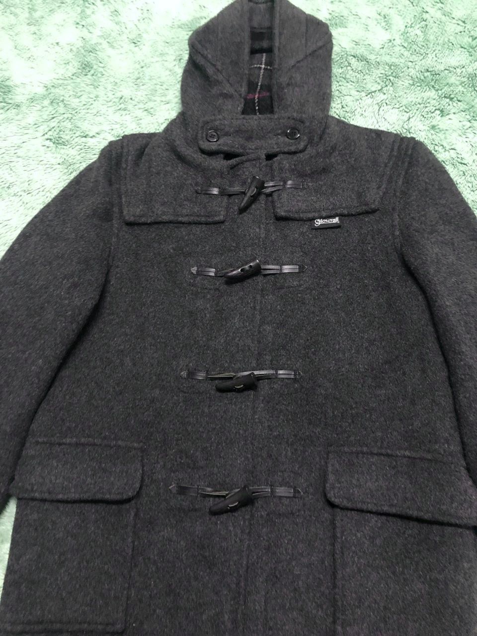 Gloverall VINTAGE GLOVERALL WOOL DUFFLE COAT HOODED Size US S / EU 44-46 / 1 - 8 Thumbnail