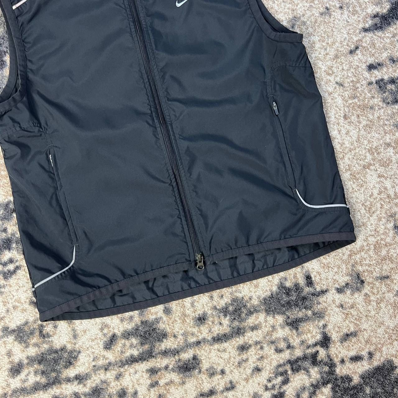 Nike Nike Swoosh Vintage Y2K Nylon Drill Vest Gorpcore Style Size L / US 10 / IT 46 - 4 Thumbnail