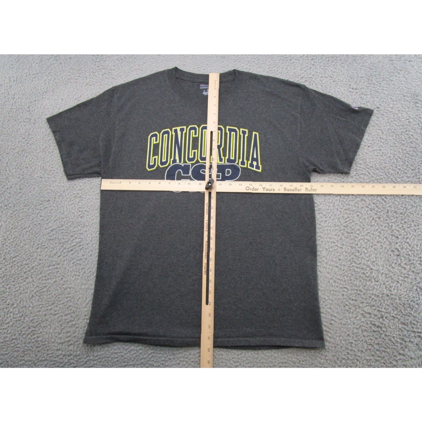 Champion Concordia University St Paul Spell Out T-Shirt Men's L School Multicolor Champion T-Shirt Men Shirt Size US L / EU 52-54 / 3 - 6 Thumbnail