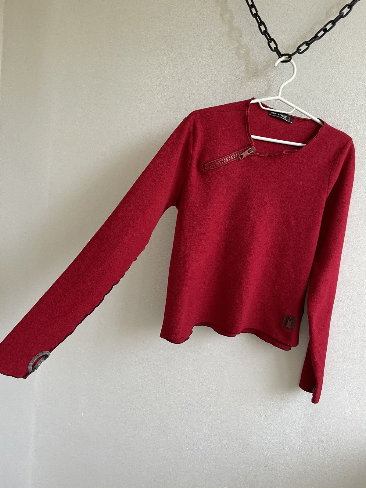 Cop Copine Cop Copine Asymmetrical Fleece Sweatshirt Sweater Hoody Size M / US 6-8 / IT 42-44 - 12 Thumbnail