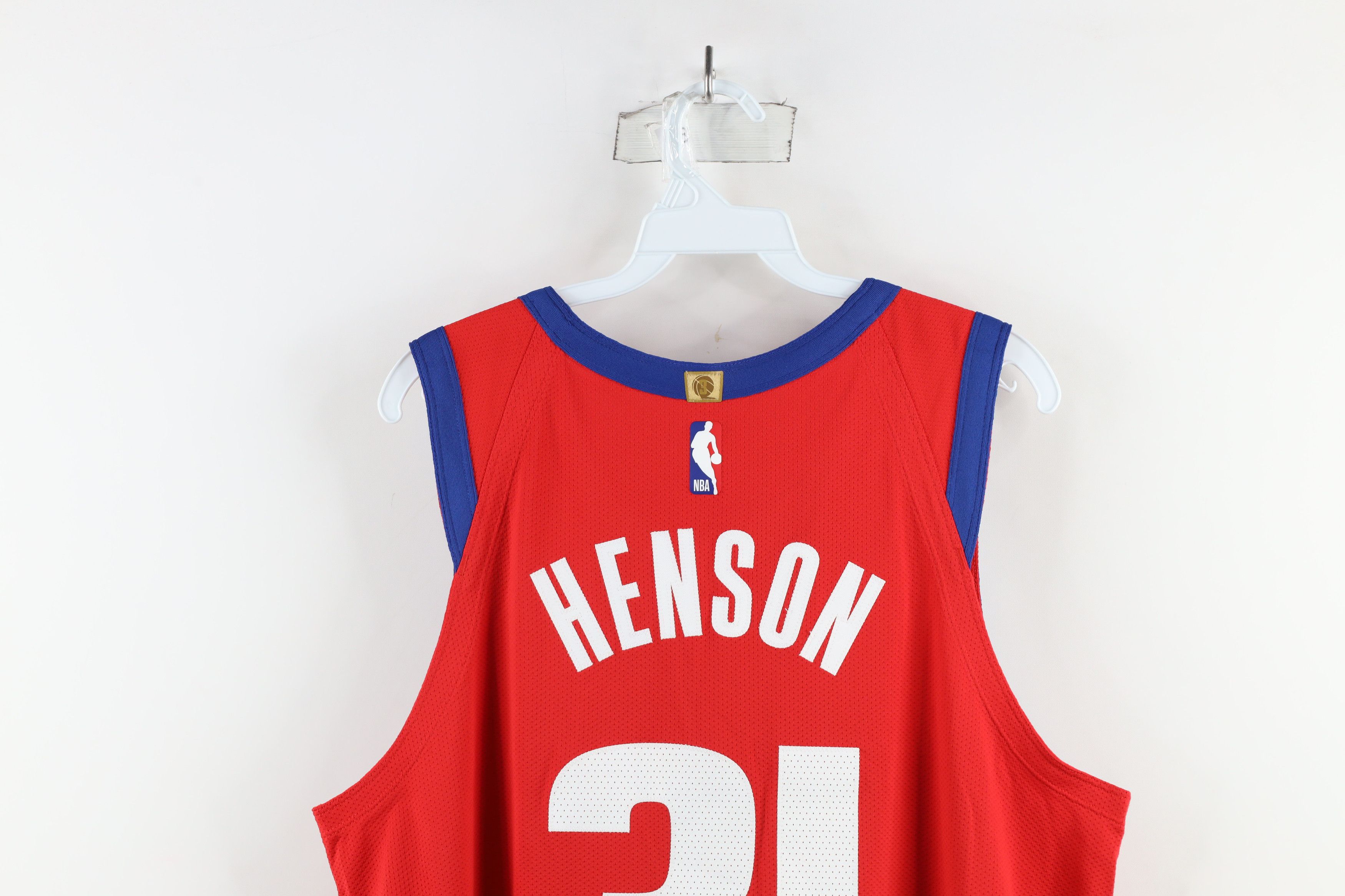 Nike × Vintage Nike Vaporknit NBA John Henson Pistons Basketball Jersey Size US XL / EU 56 / 4 - 14 Thumbnail