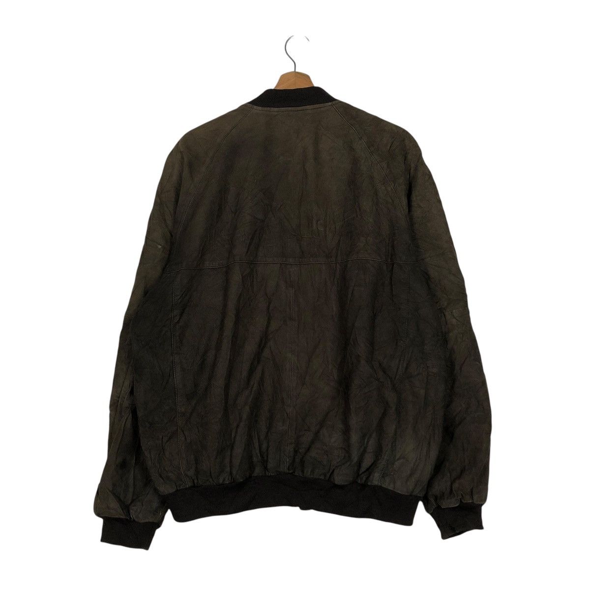Burberry 🔥VINTAGE LEATHER JACKET BURBERRY LONDON NOVA CHECK BLANKET Size US M / EU 48-50 / 2 - 11 Thumbnail