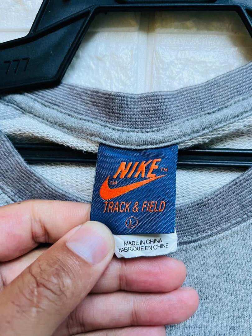 Japanese Brand × Nike Vintage Nike Big Logo Japanese Designer Fashion Style Size L / US 10 / IT 46 - 7 Thumbnail