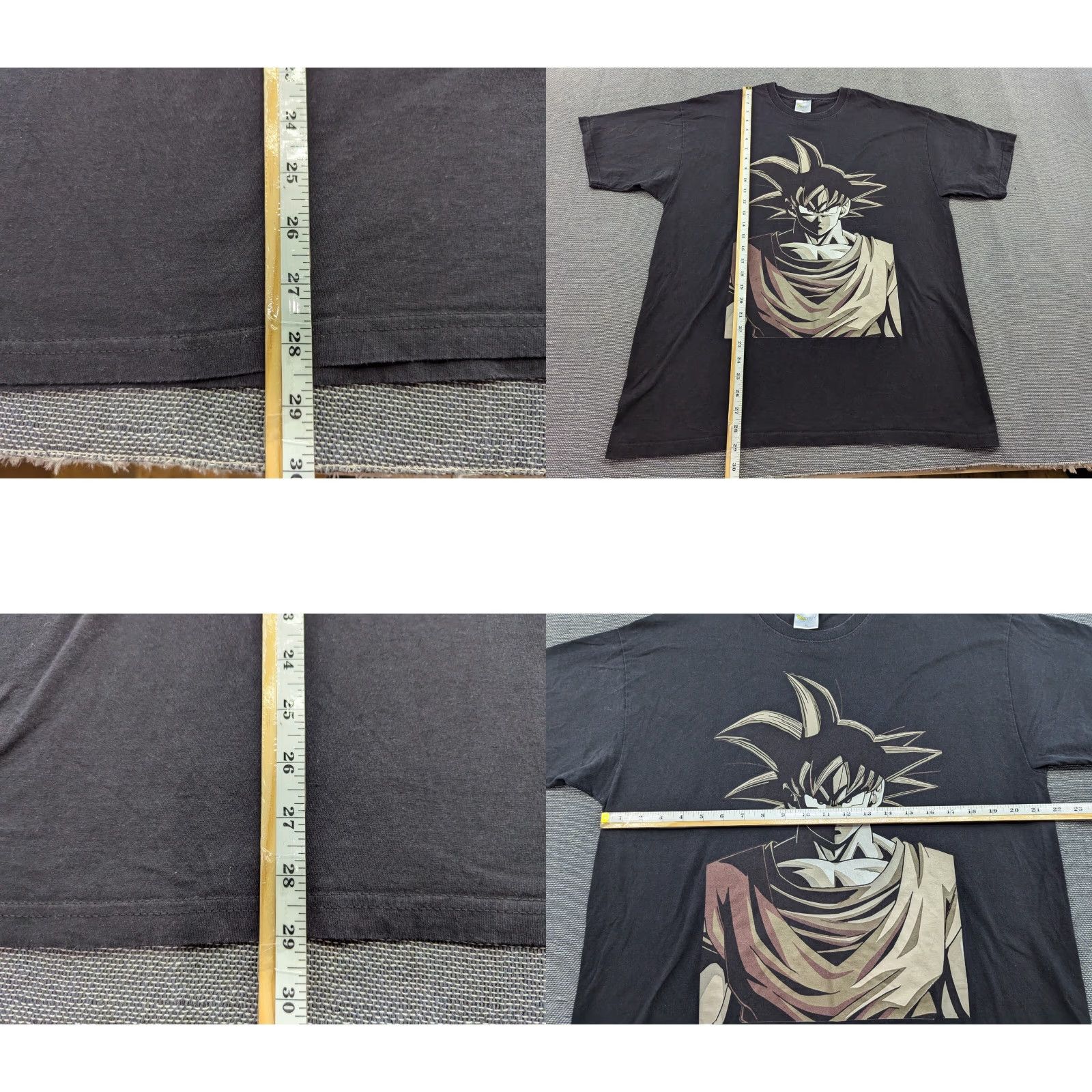 Vintage VINTAGE Dragon Ball Z Son Goku Shirt Mens XL Black Graphic Tee Size US XL / EU 56 / 4 - 8 Thumbnail