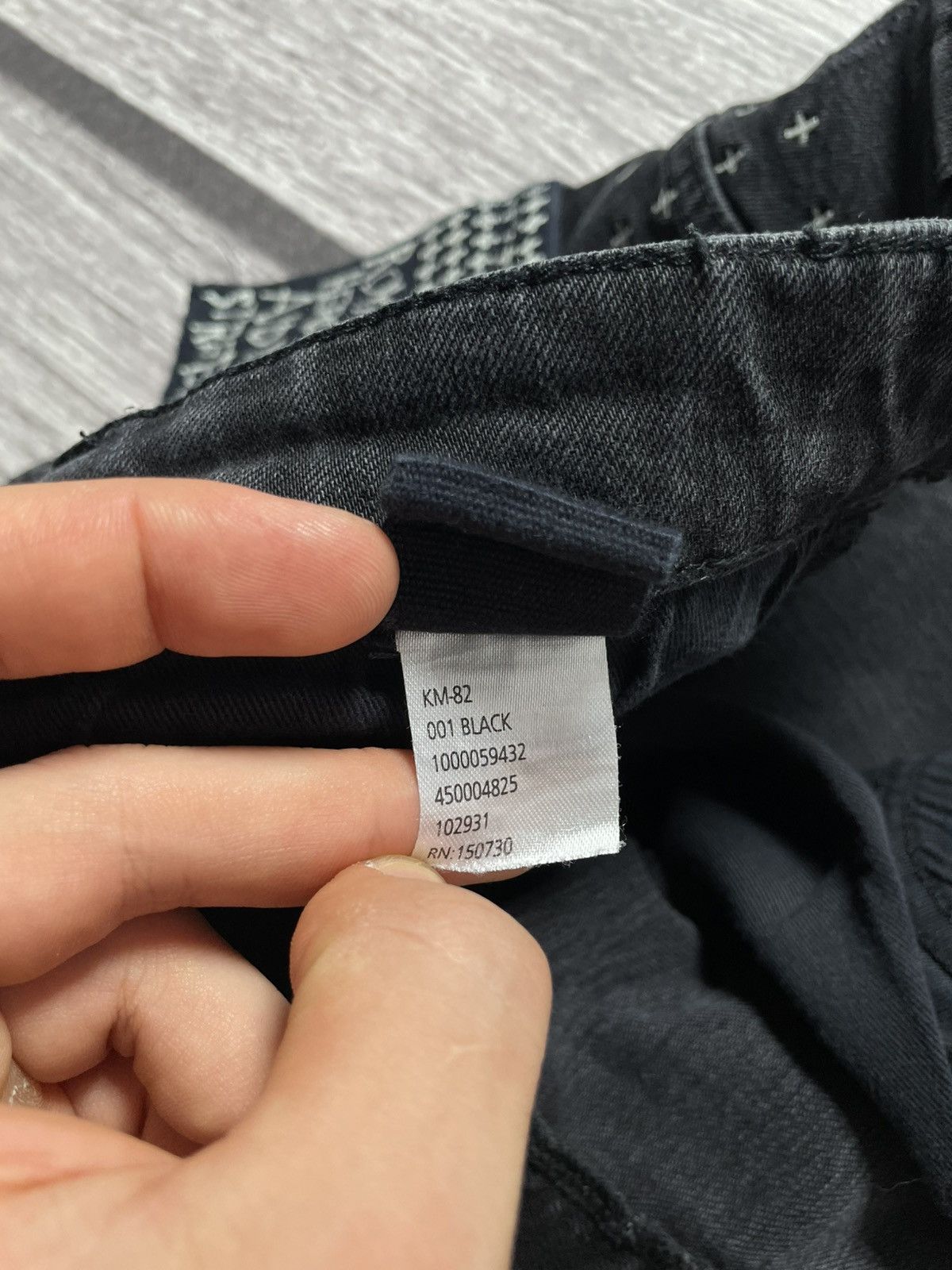 Ksubi Ksubi Black Distressed Van Wrinkle Jeans Size US 32 / EU 48 - 9 Thumbnail