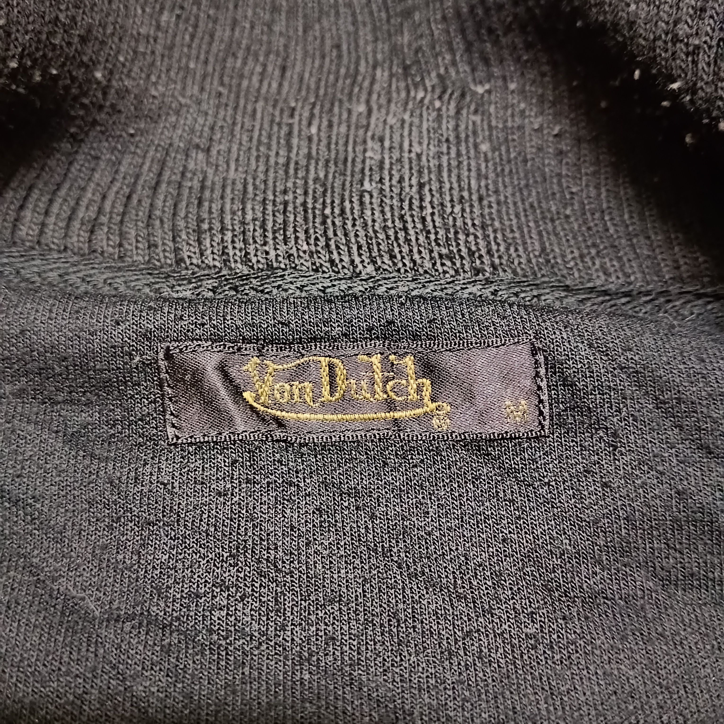 Von Dutch Von Dutch Black Zipper Up Jacket Size US M / EU 48-50 / 2 - 6 Thumbnail