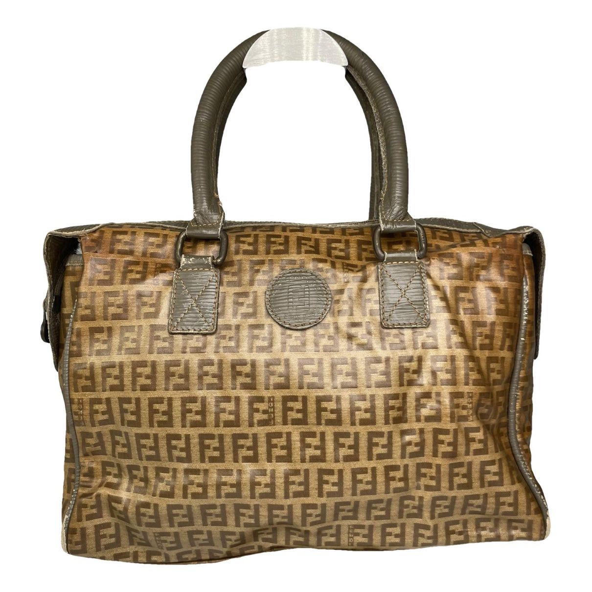 Fendi Baguette Brown Patent Leather Handbag Size ONE SIZE - 1 Thumbnail
