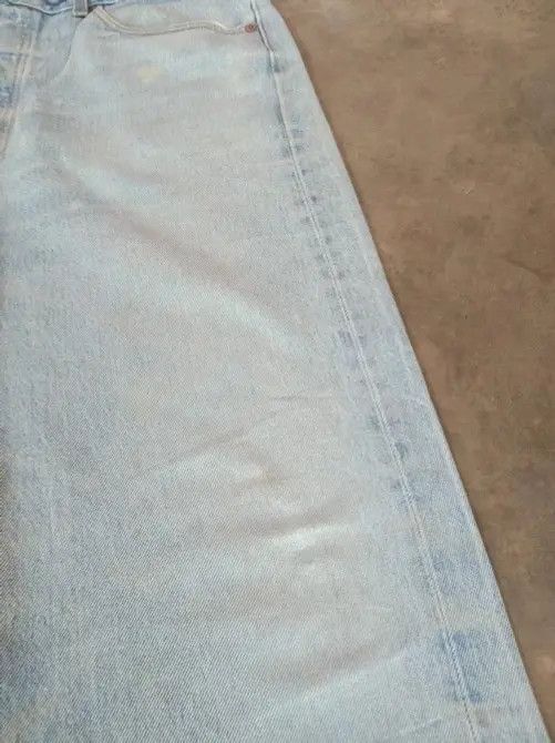 Levi's 90s Vintage Levis 501 Made In USA Distressed Jeans 36x30 Size US 36 / EU 52 - 6 Thumbnail