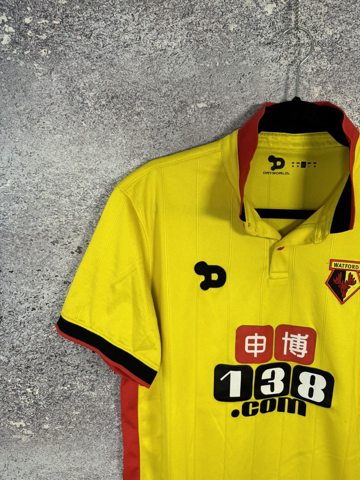 Vintage Vintage Watford 2016/17 Soccer Jersey M size Size US M / EU 48-50 / 2 - 2 Thumbnail