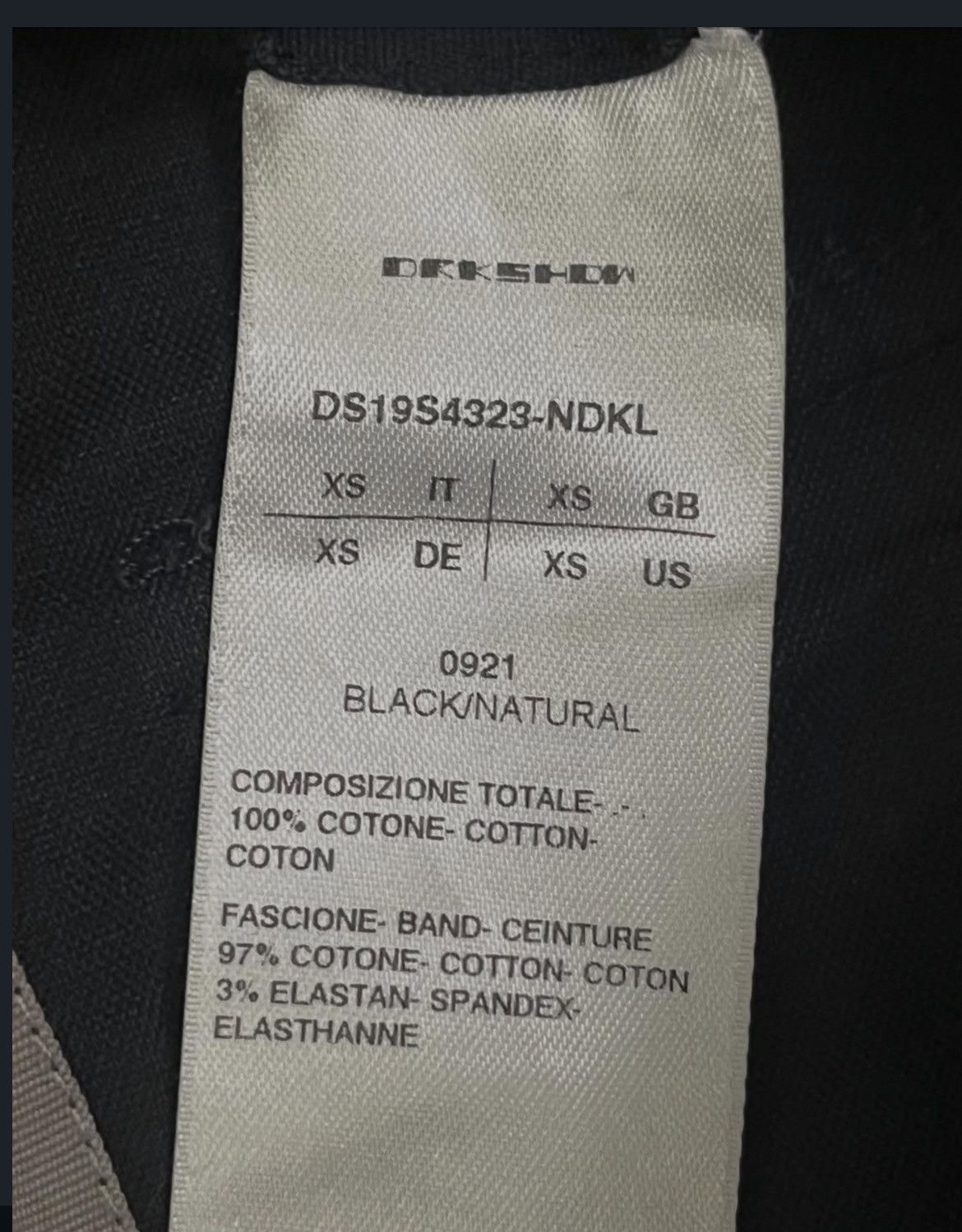 Rick Owens Drkshdw Rick owen drkshdw ss19 “babel” two tone pusher pants Size US 32 / EU 48 - 5 Thumbnail