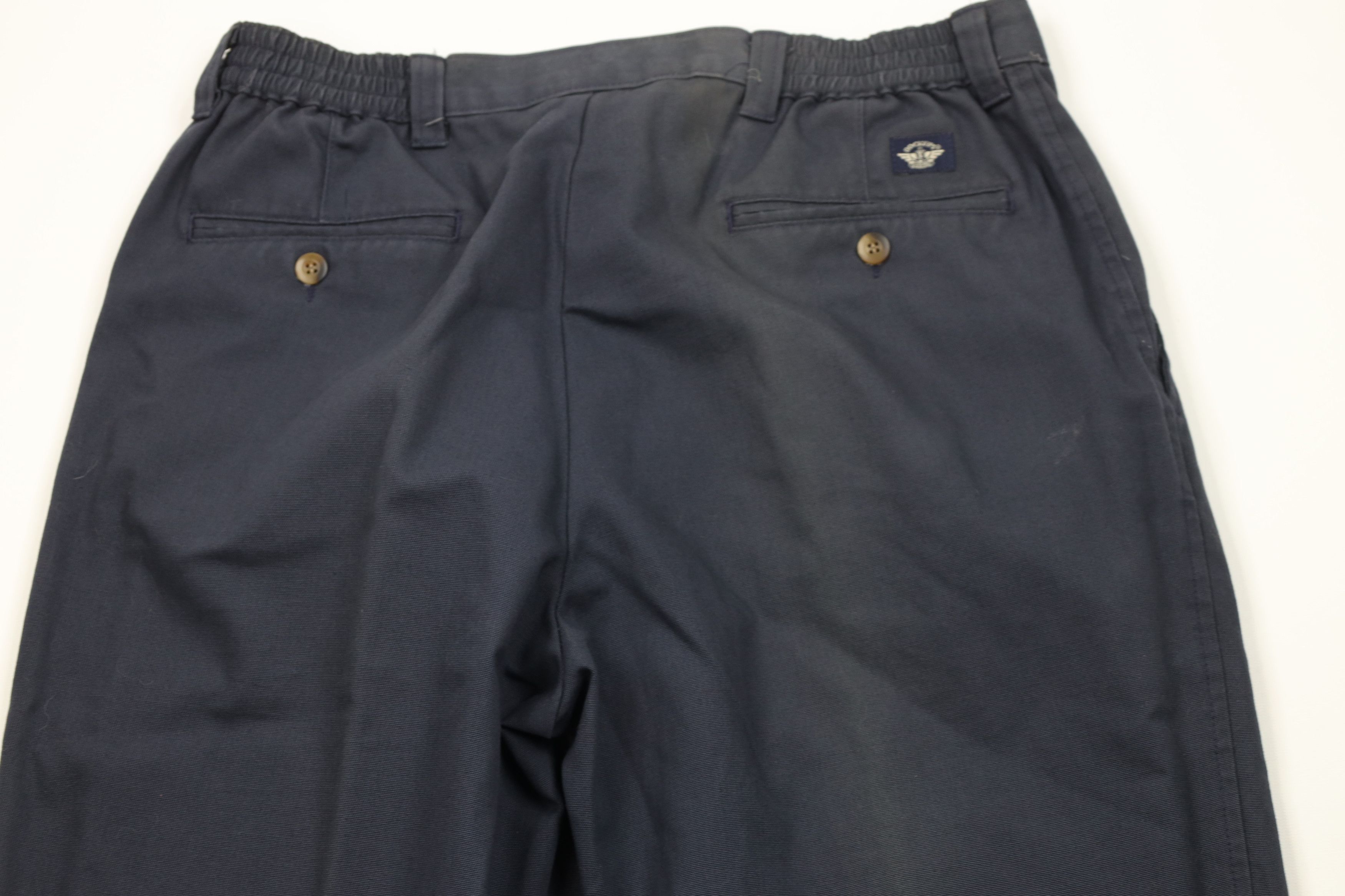 Dockers Vintage 90s Dockers Straight Leg Chino Pants Steel Blue Size US 34 / EU 50 - 15 Thumbnail