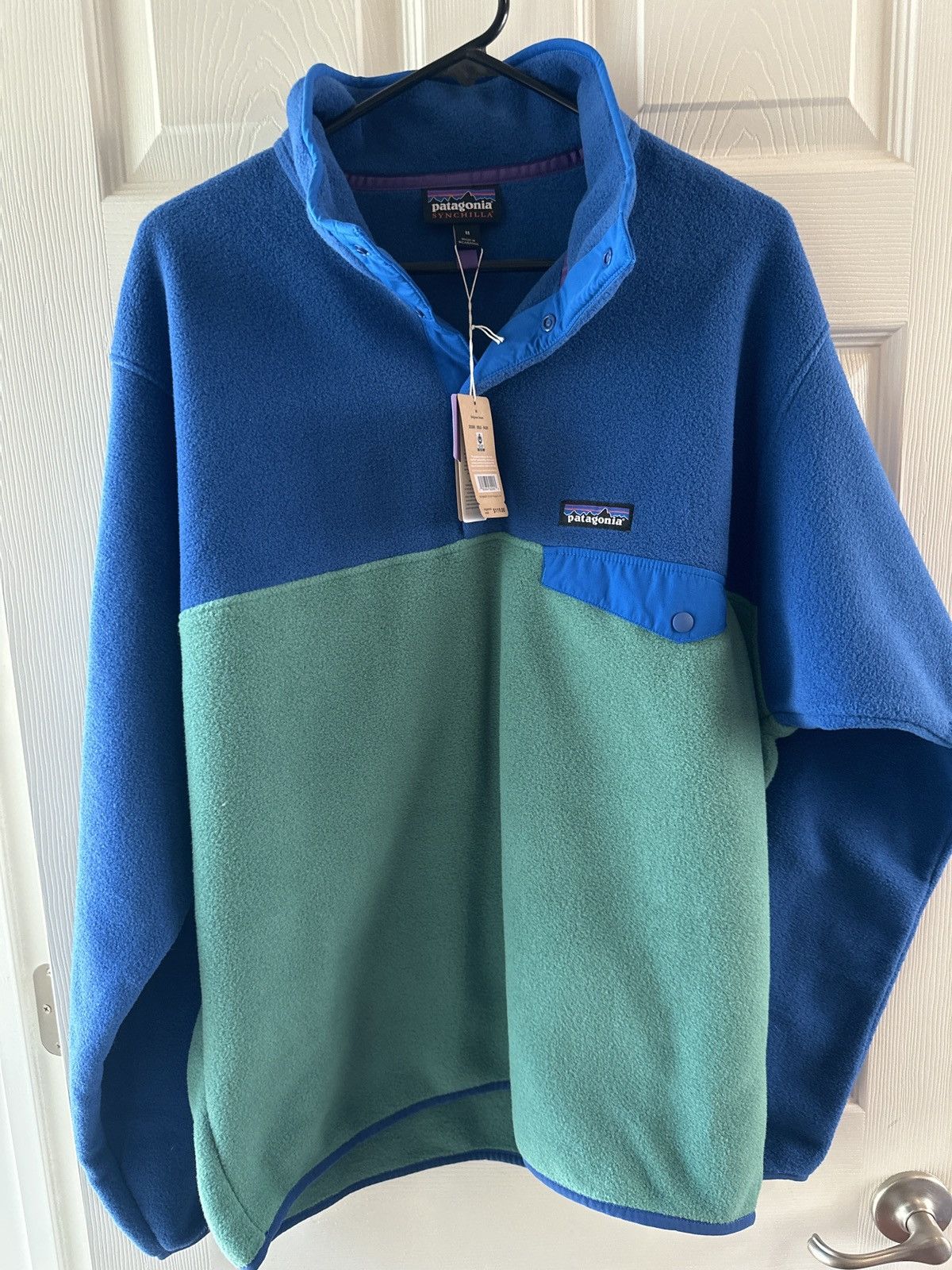 Patagonia Patagonia men’s lightweight synchilla snap-T pullover Size US M / EU 48-50 / 2 - 2 Thumbnail