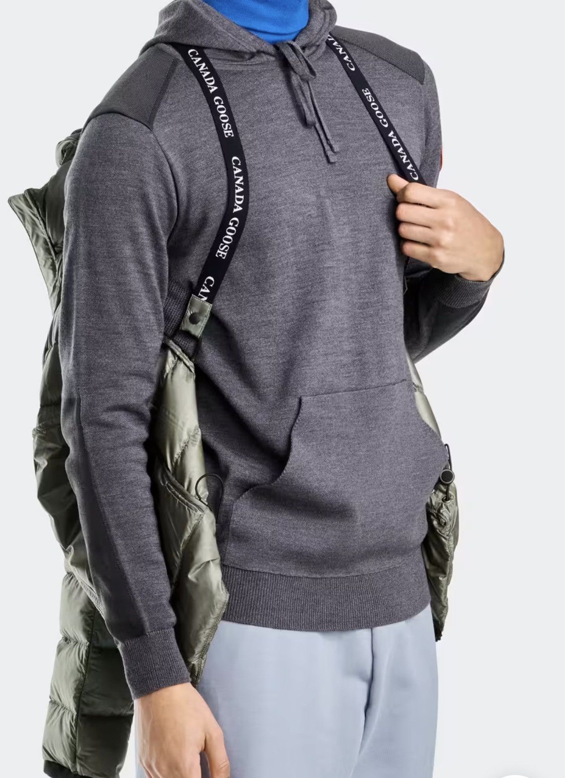 Canada Goose Crofton Hoodie Sagebrush Shiny Material Size US XXL / EU 58 / 5 - 5 Thumbnail