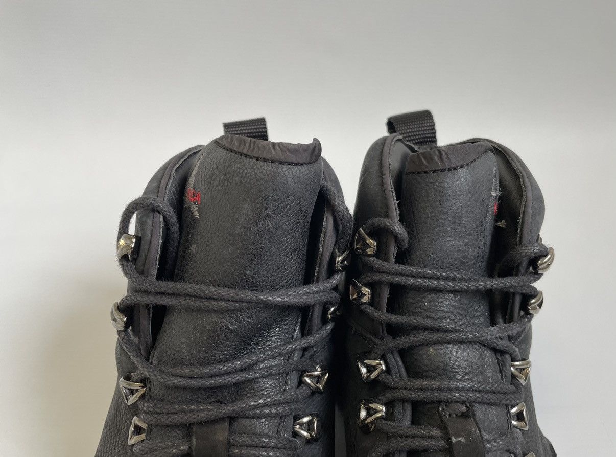 ROA Black Leather ‘Paint Splat’ Andreas Boots Size US 7 / IT 37 - 8 Thumbnail