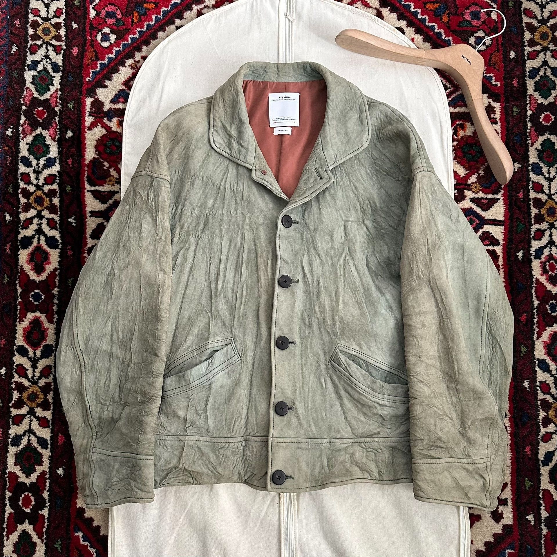 Visvim VISVIM 24SS DUNLOP JKT IT Leather Jacket Size US L / EU 52-54 / 3 - 1 Thumbnail