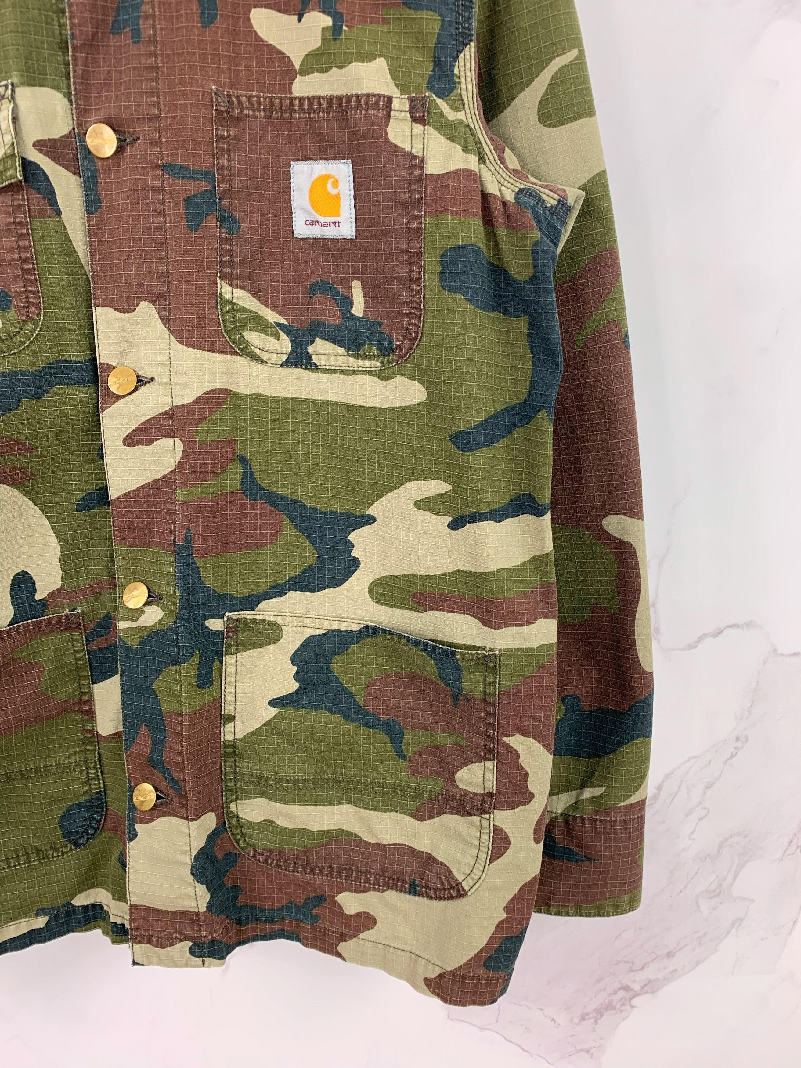 Carhartt Carhartt Digger Coat Camo Pattern Size S Size US S / EU 44-46 / 1 - 4 Thumbnail