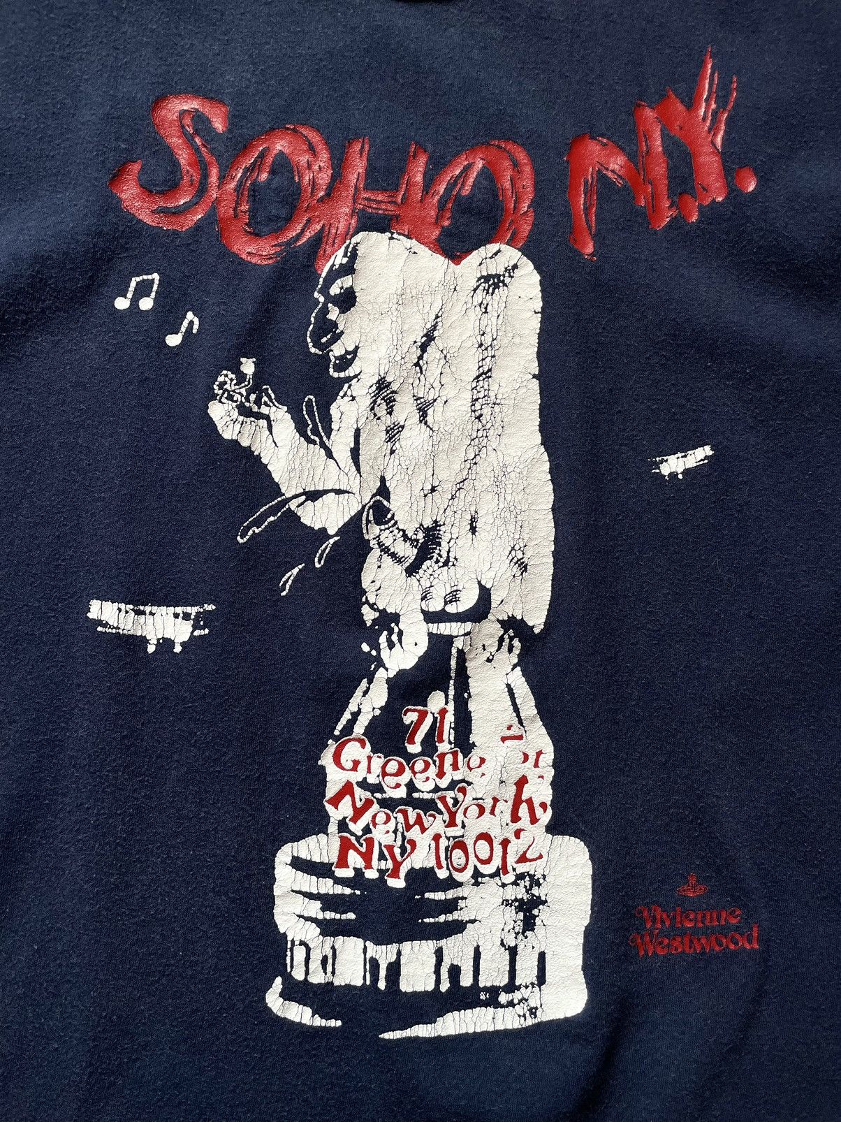 Vintage Vintage Vivienne Westwood Asymmetric King Kong Soho NY Tee Size US M / EU 48-50 / 2 - 3 Thumbnail