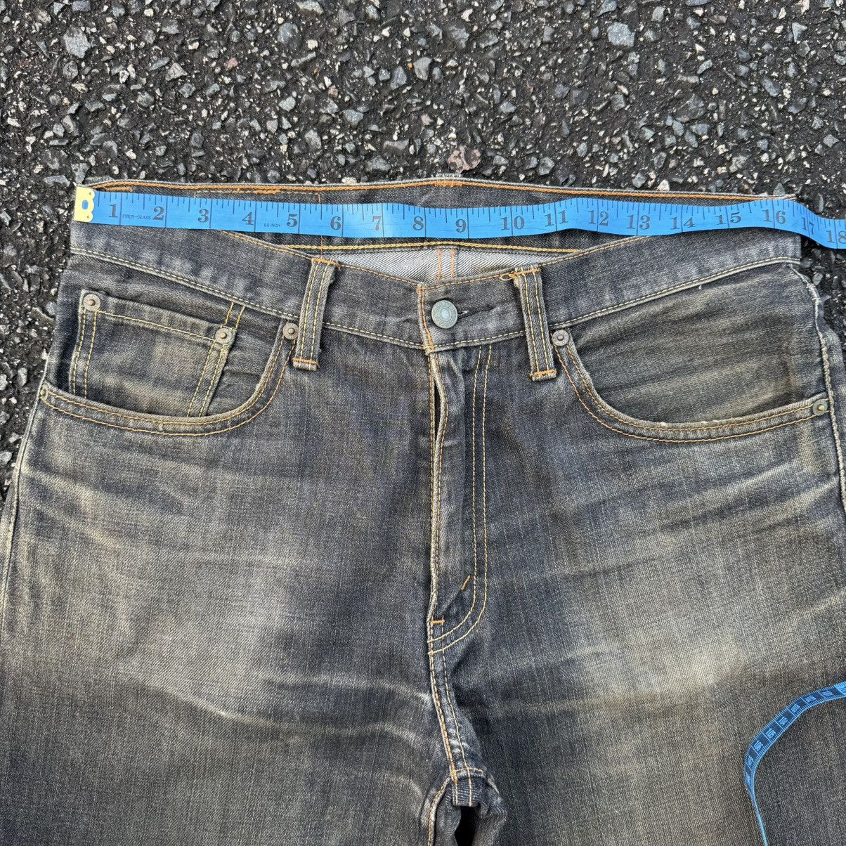 Levi's Vintage Clothing VINTAGE LEVI'S 702 BLACK RUSTY FADED JEAN DENIM PANTS Size US 33 - 5 Thumbnail