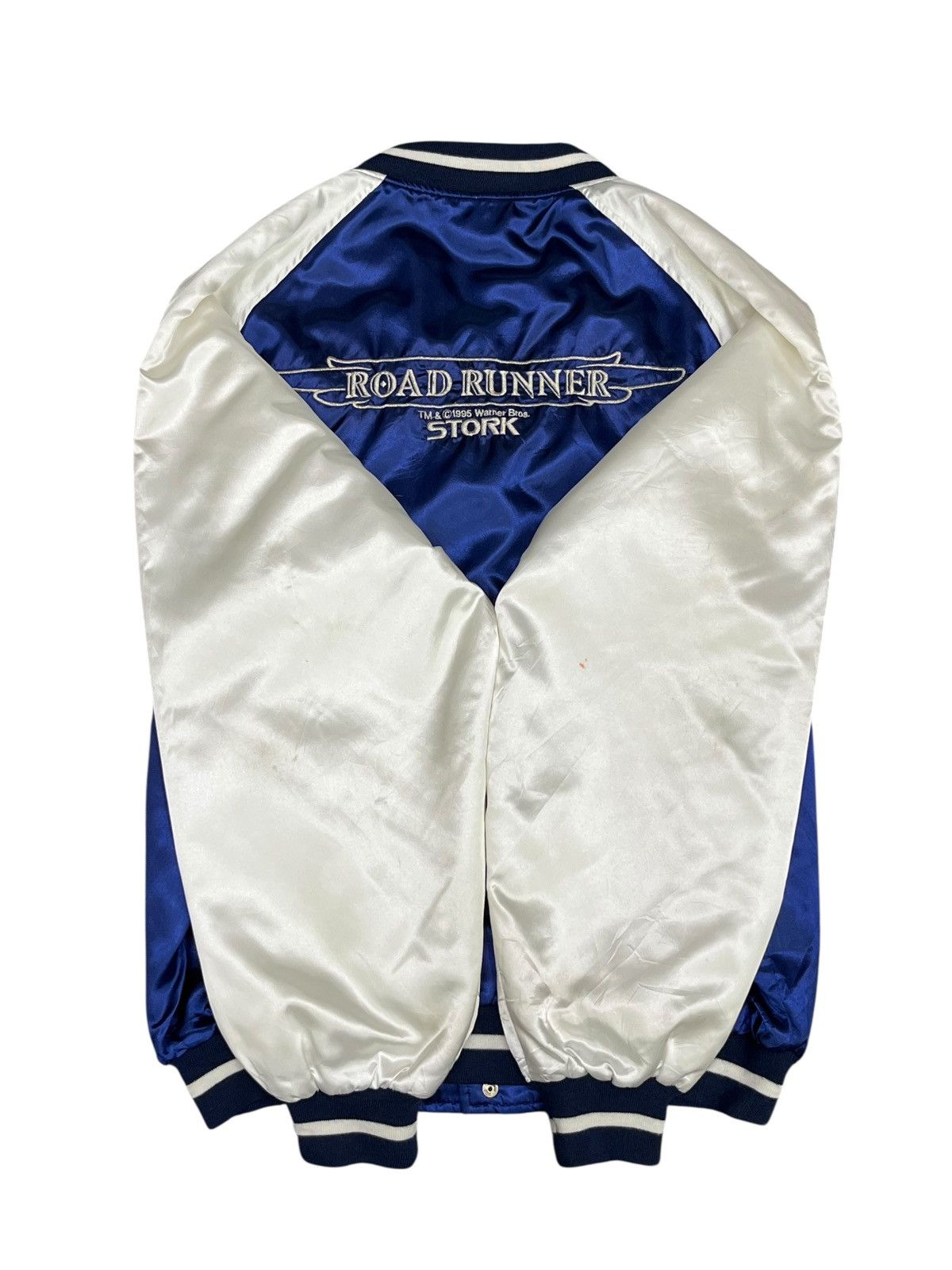 🔥Vintage 1995 ROADRUNNER Varsity Jacket TM & Warner Bros