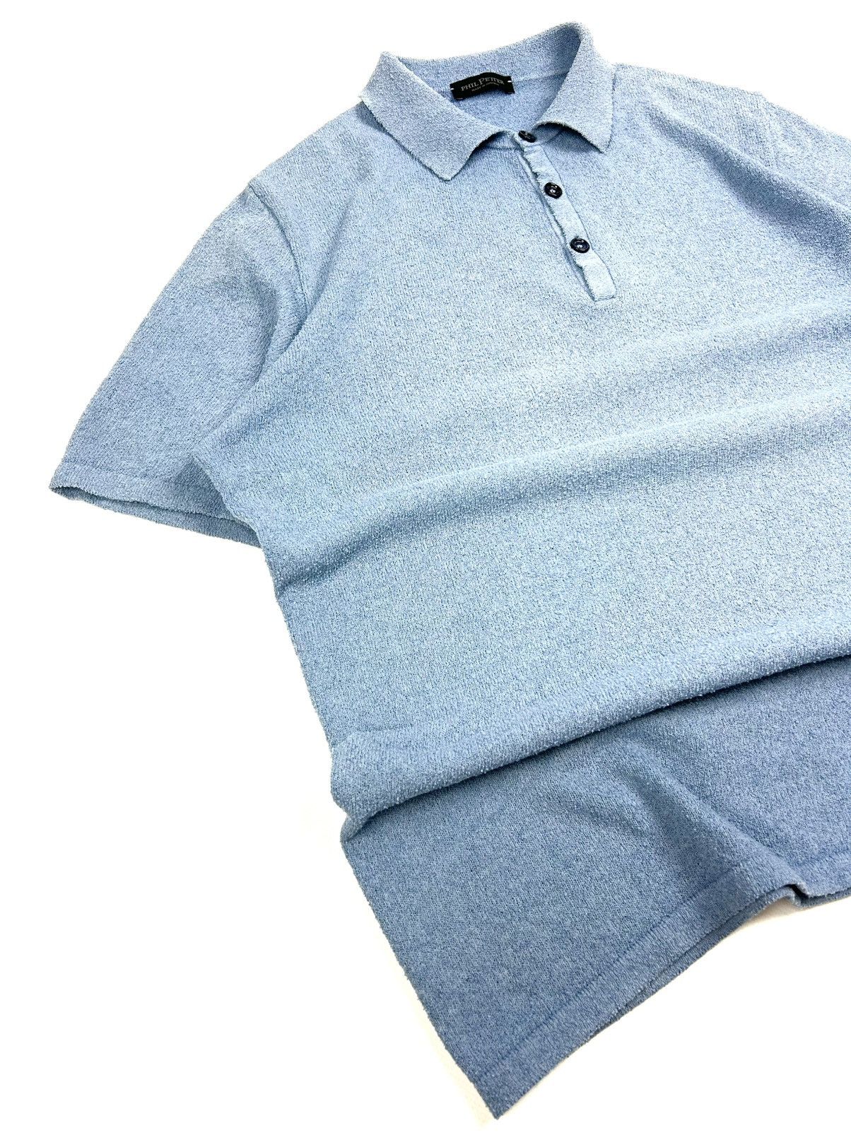 Philipp Plein rare Phil Petter Austrian Luxury Polo Shirt Blue Tee Size M Size US M / EU 48-50 / 2 - 3 Thumbnail