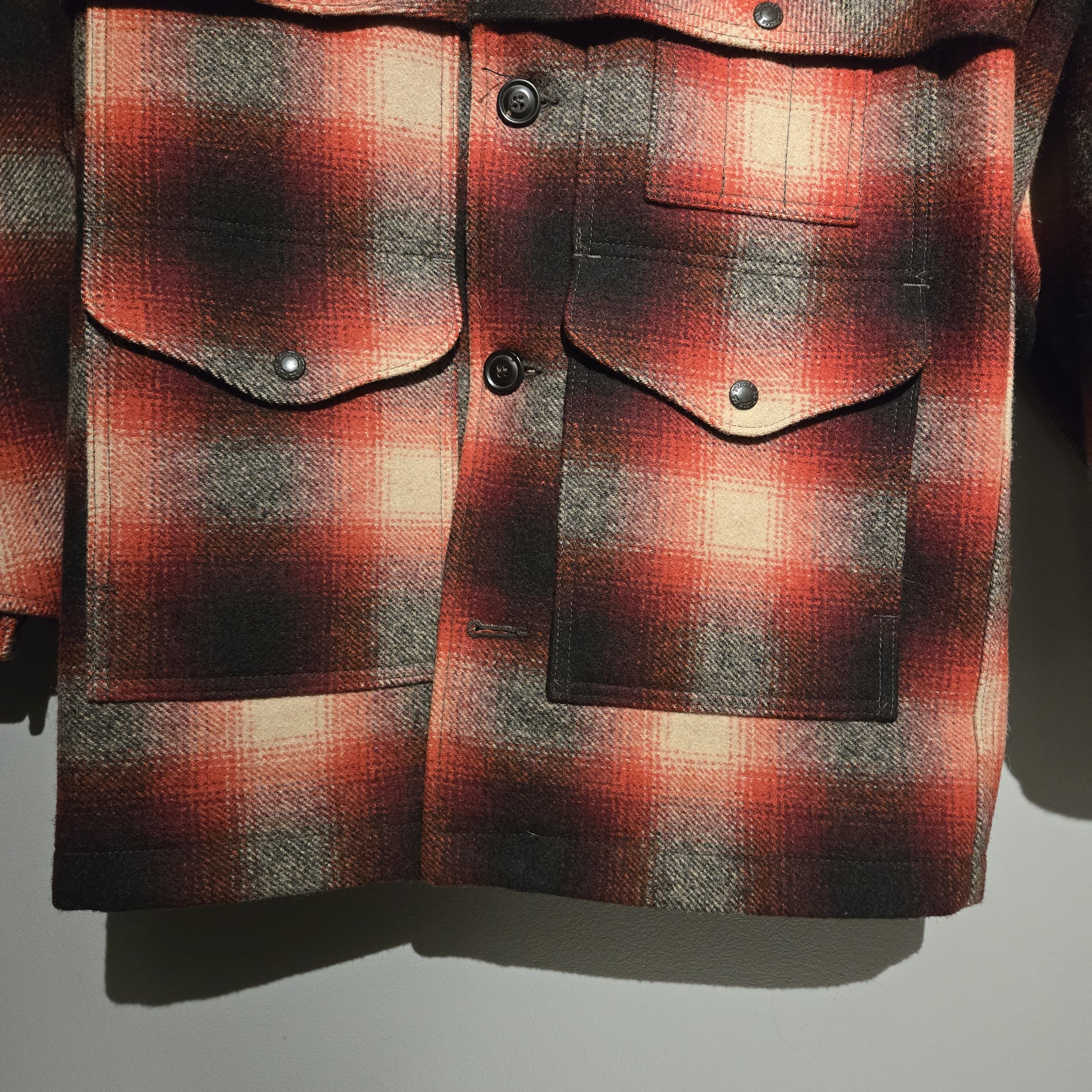 Filson Rare 2017 Red/Cream Plaid Colourway Filson Packer Coat Size US XS / EU 42 / 0 - 4 Thumbnail
