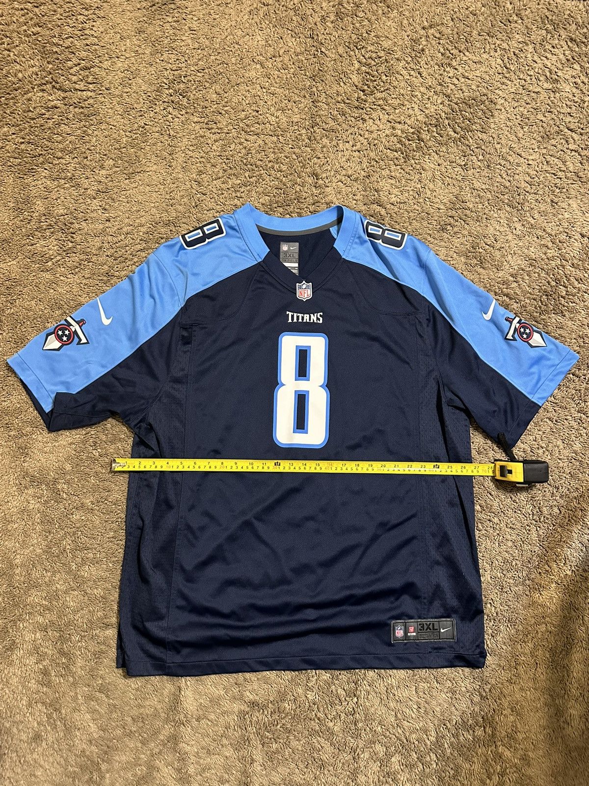 MLB × Vintage Vintage NFL Tennessee Titans “mariota” jersey 00s size 3XL Size US XXL / EU 58 / 5 - 4 Thumbnail