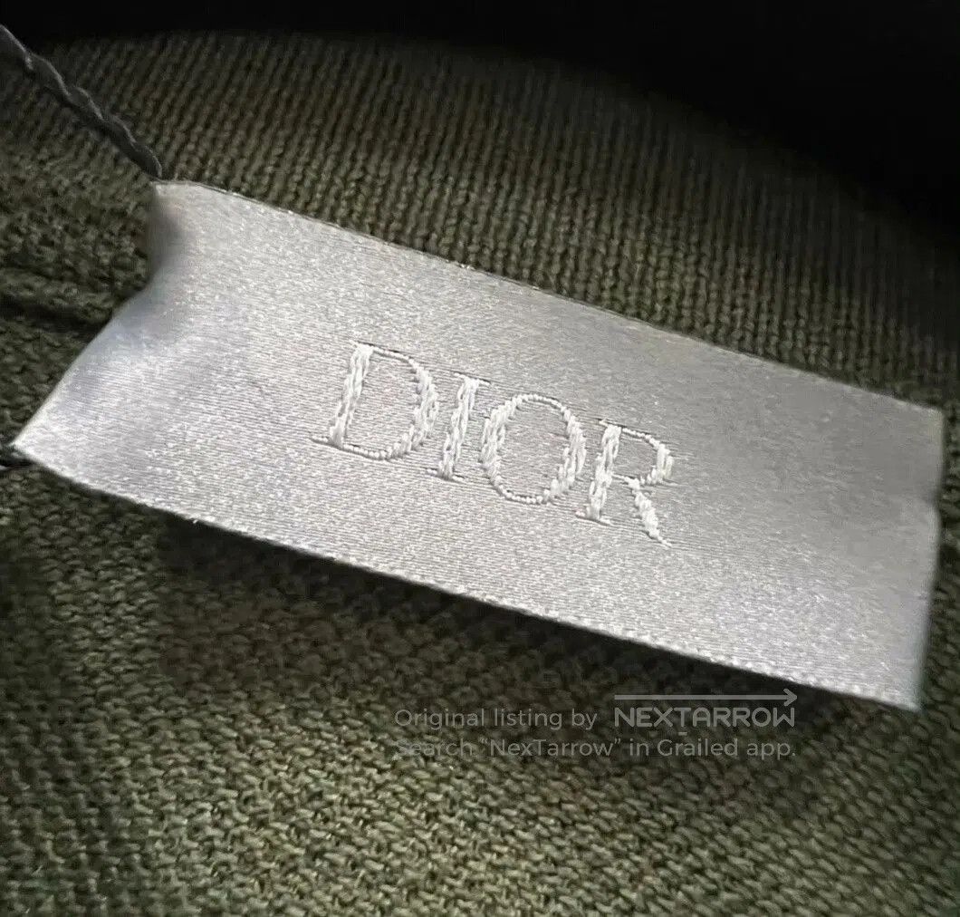 Dior Dior Army Green CD Embroidered Polo. Size US S / EU 44-46 / 1 - 3 Thumbnail