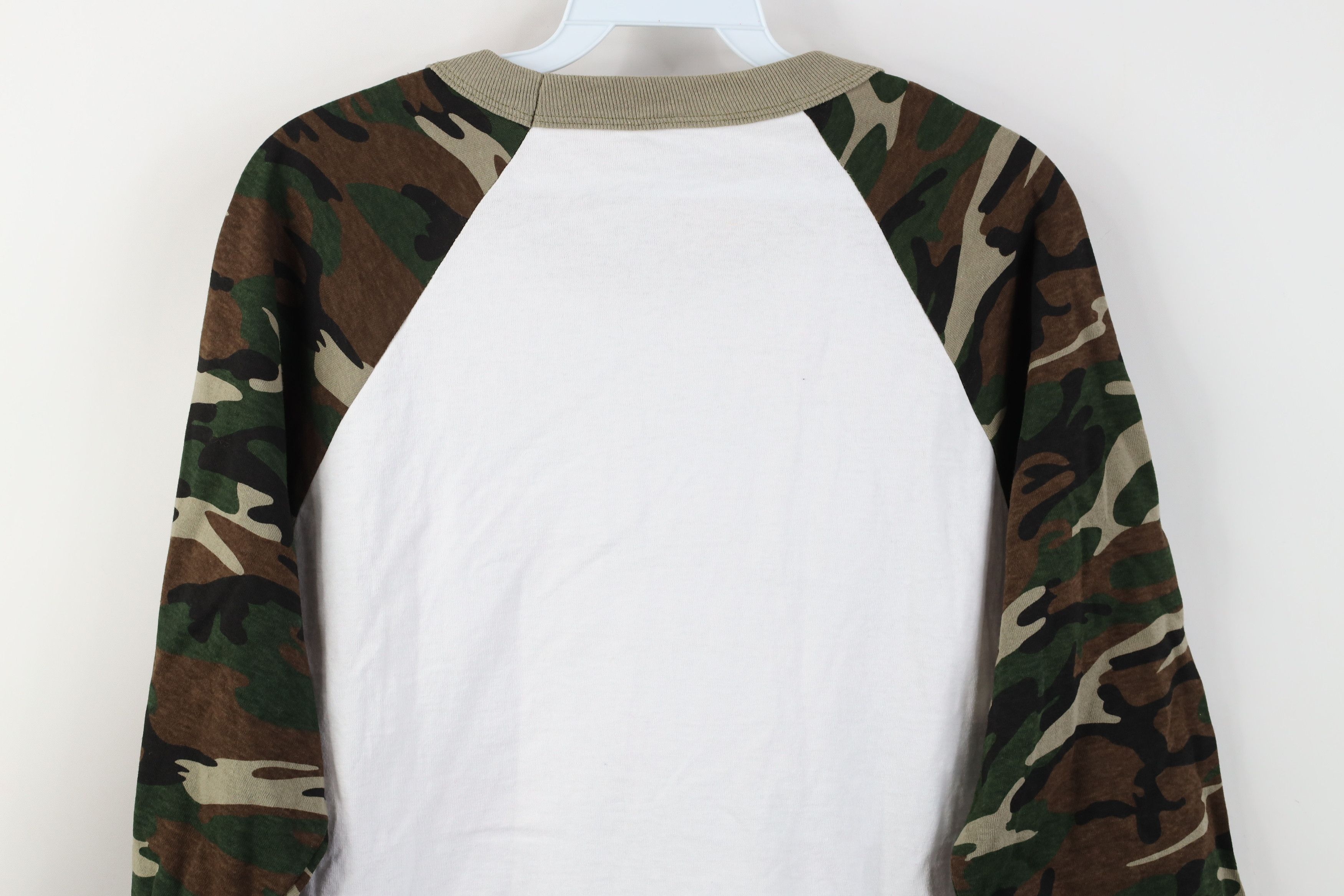 Vintage Vintage Jeep Motor Co Camouflage Baseball Raglan T-Shirt Size US M / EU 48-50 / 2 - 10 Thumbnail