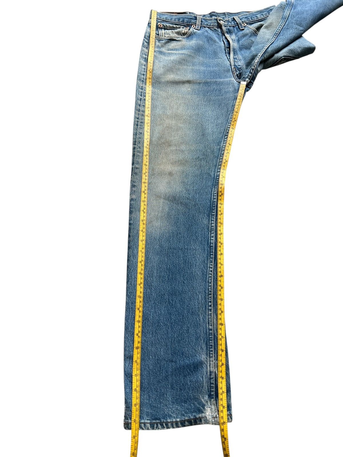 Levi's Vintage Levis 501 Distressed Denim Jeans 33x33 Size US 33 - 13 Thumbnail